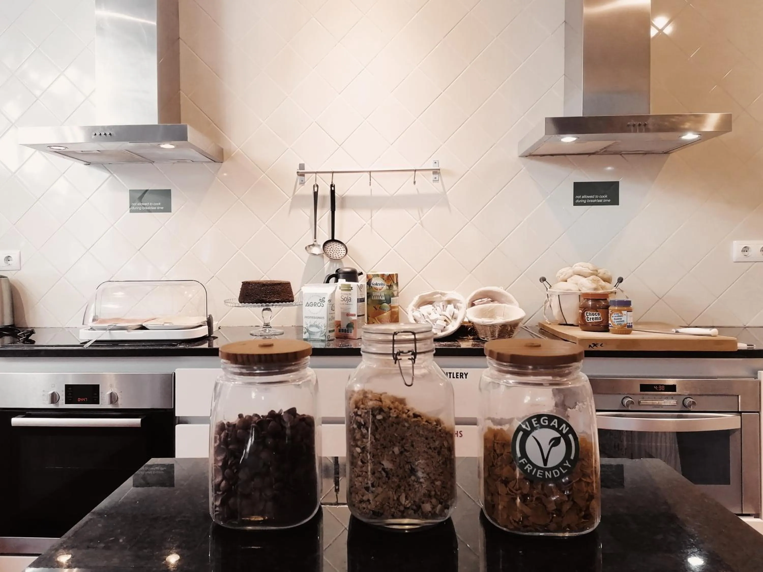 Food close-up in Porto Spot Hostel