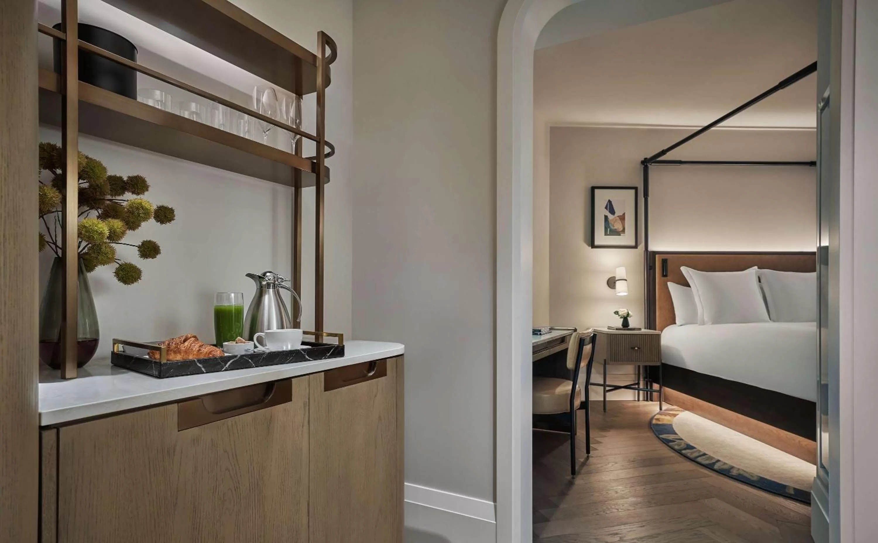 Bedroom, Bed in Pendry Washington DC - The Wharf