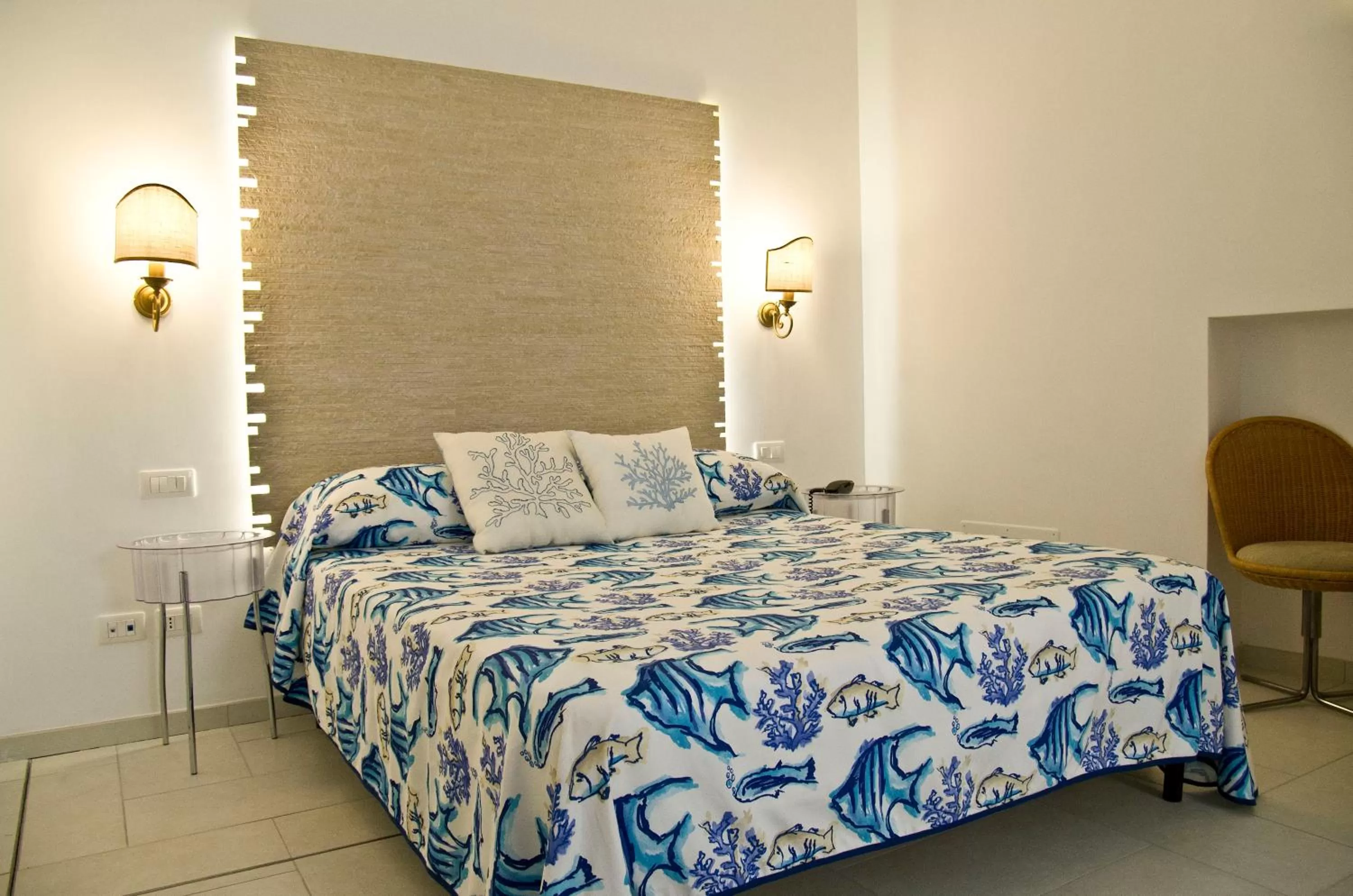 Bedroom, Bed in Fortino Capri