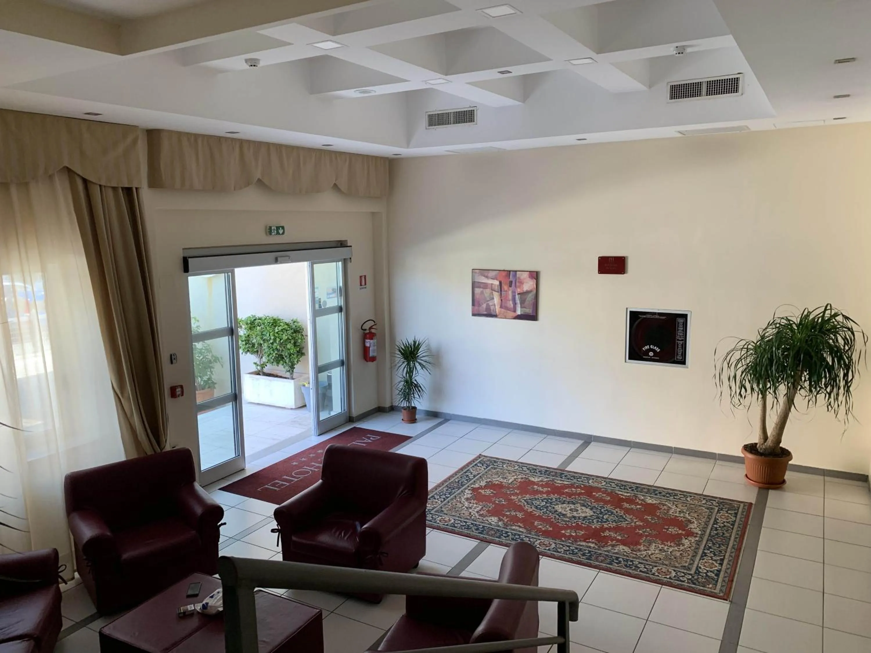 Lobby or reception in Hotel Palace Gioia Tauro