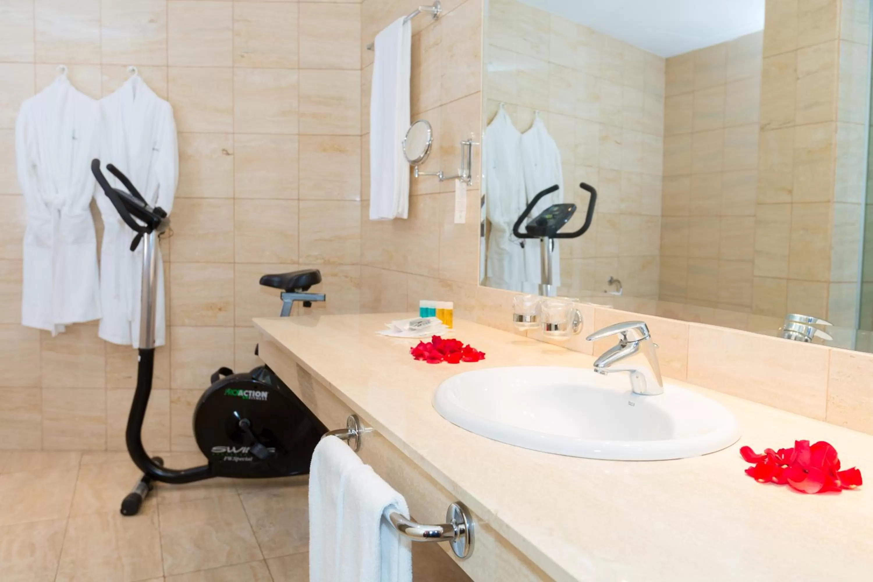 Bathroom in Hotel Escuela Santa Cruz