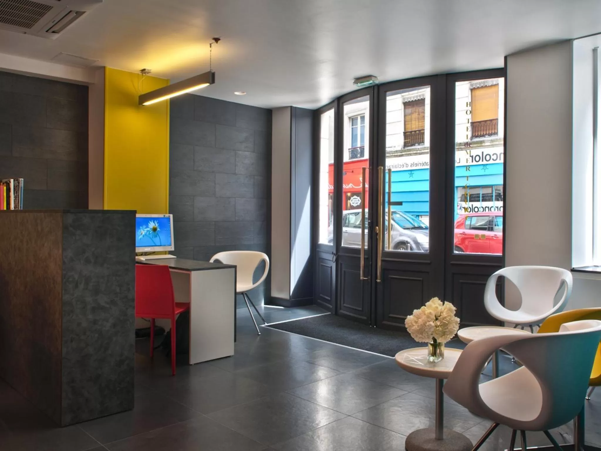 Lobby or reception in Hôtel des Métallos