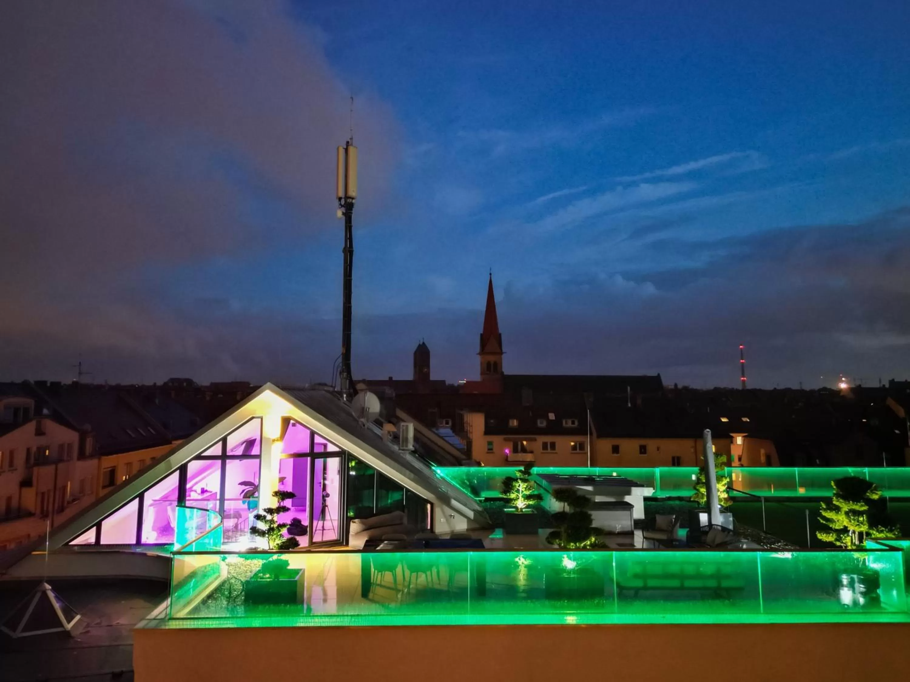 Balcony/Terrace in Eco Smart Apartments Premium City