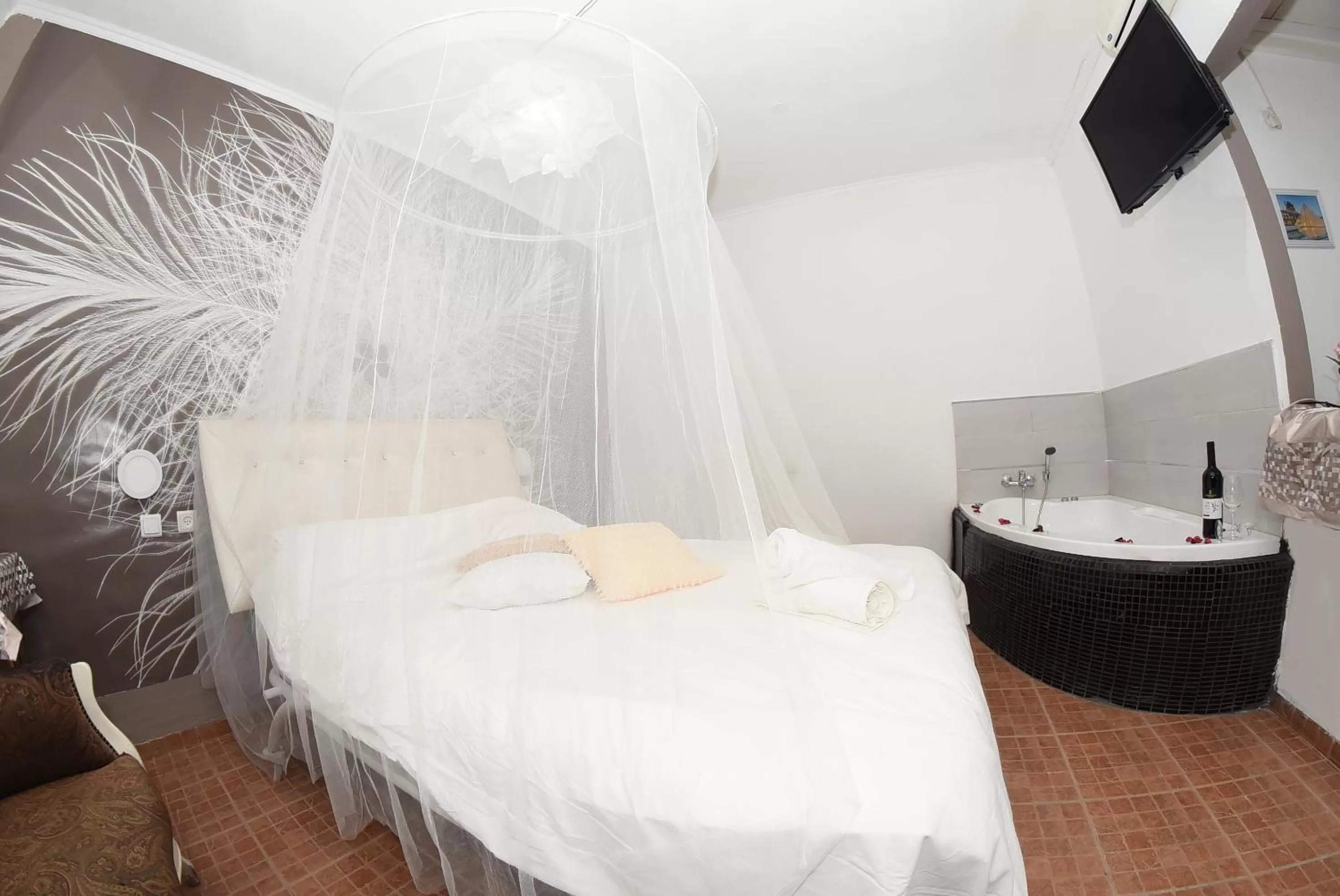 Bed in Magical in the Galilee