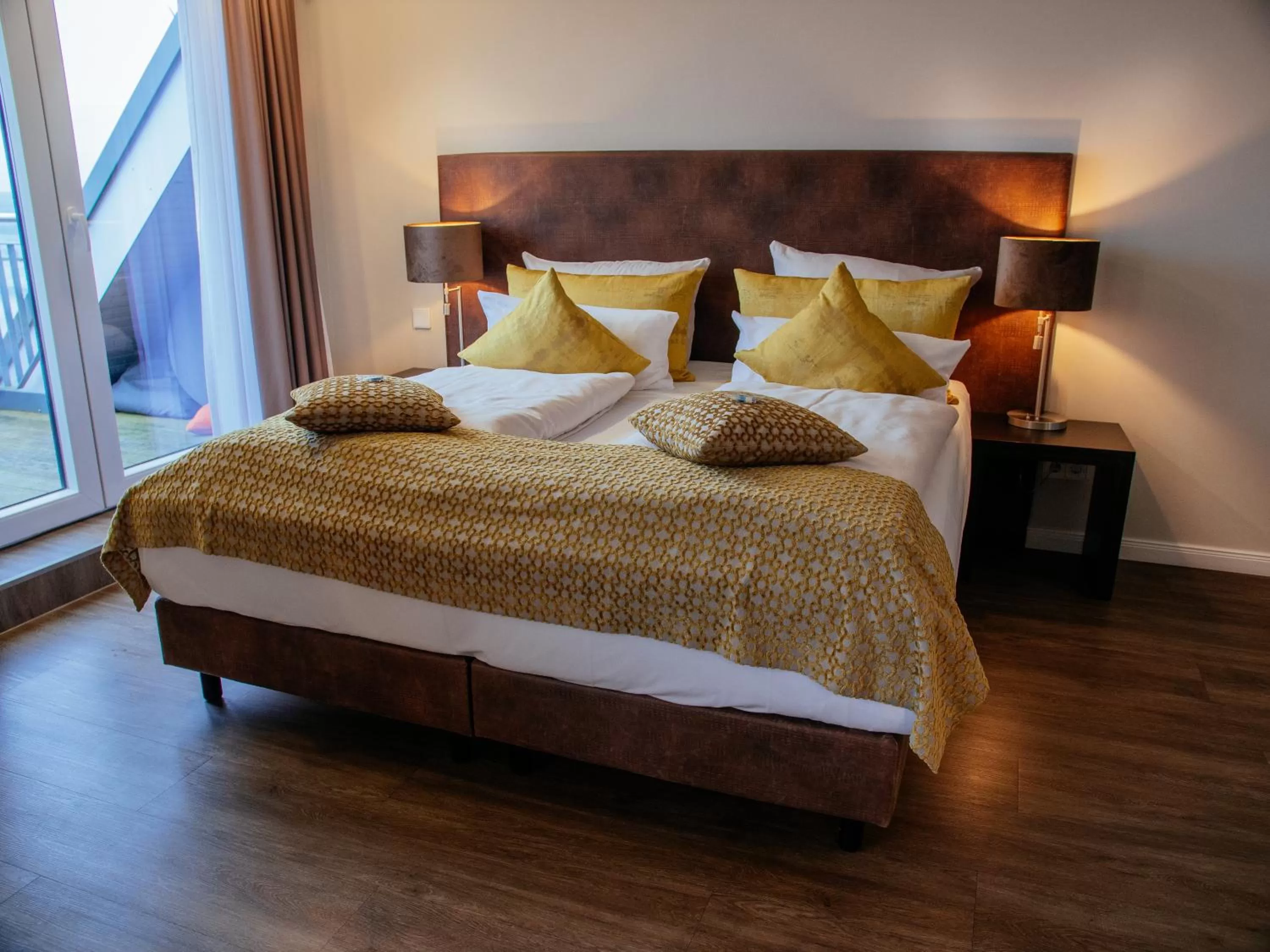 Bed in Strandhotel Luv