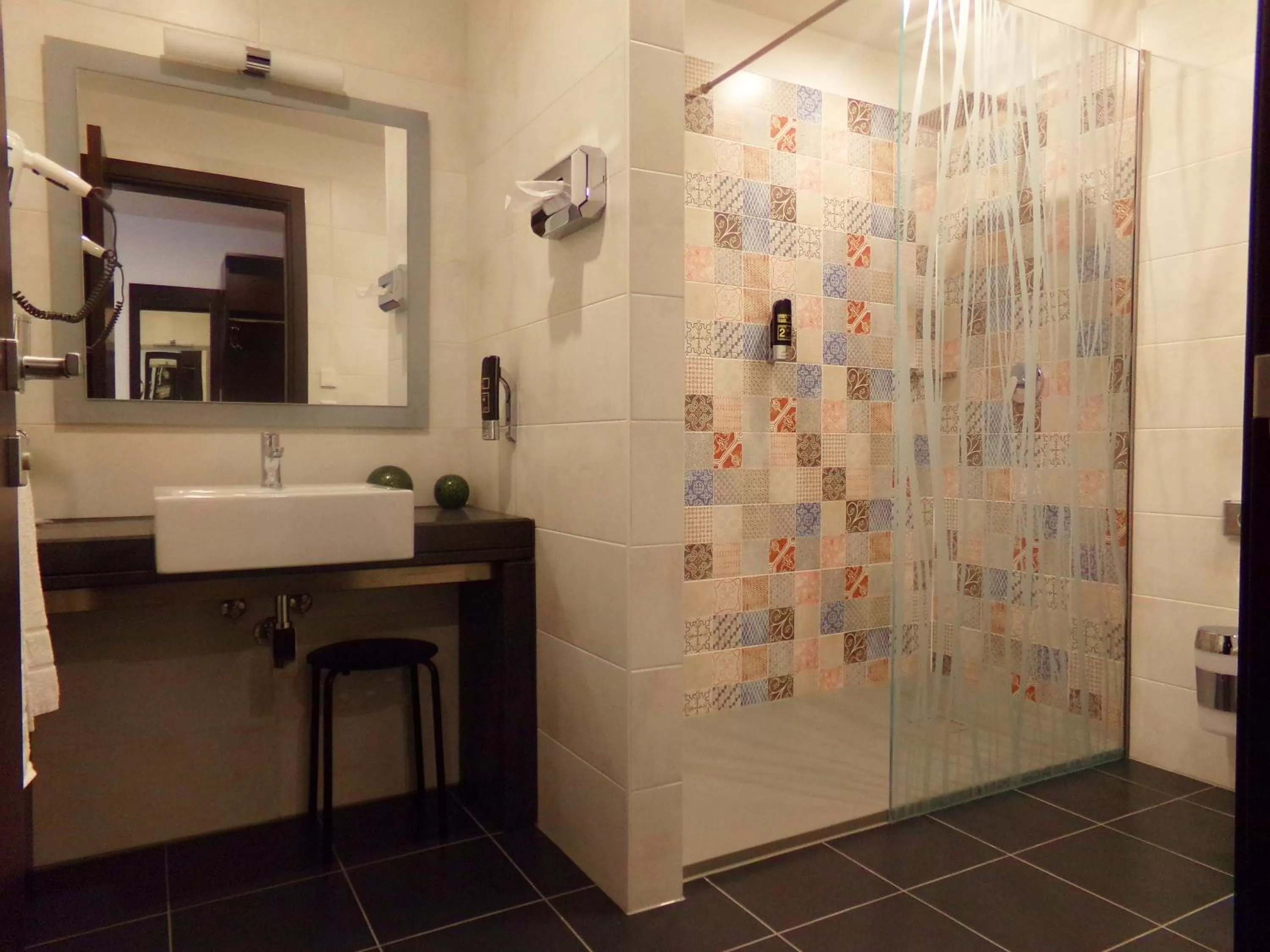 Decorative detail in Hotel im Ried