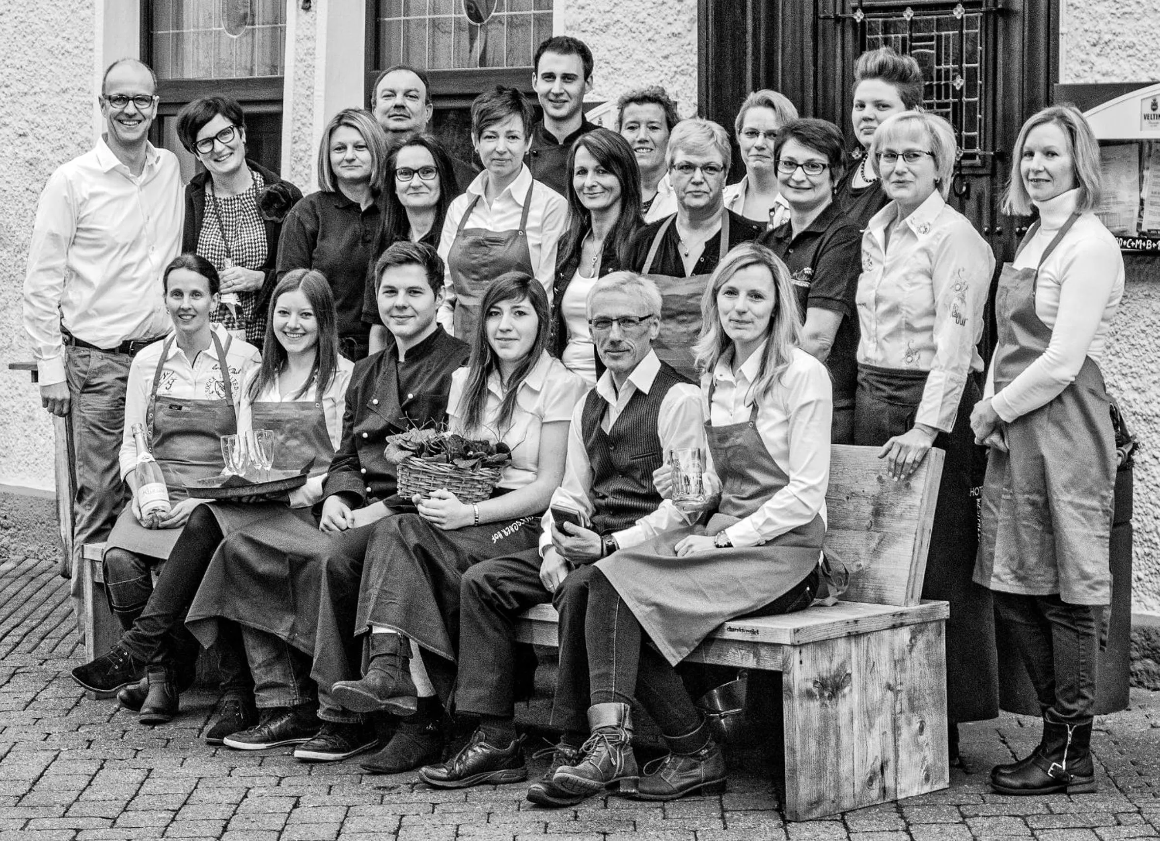 Staff in bei Kliewe im Westfälischen Hof