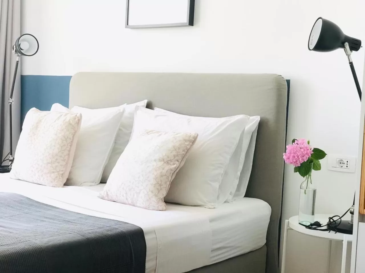 Balcony/Terrace, Bed in Rooftop Tirana