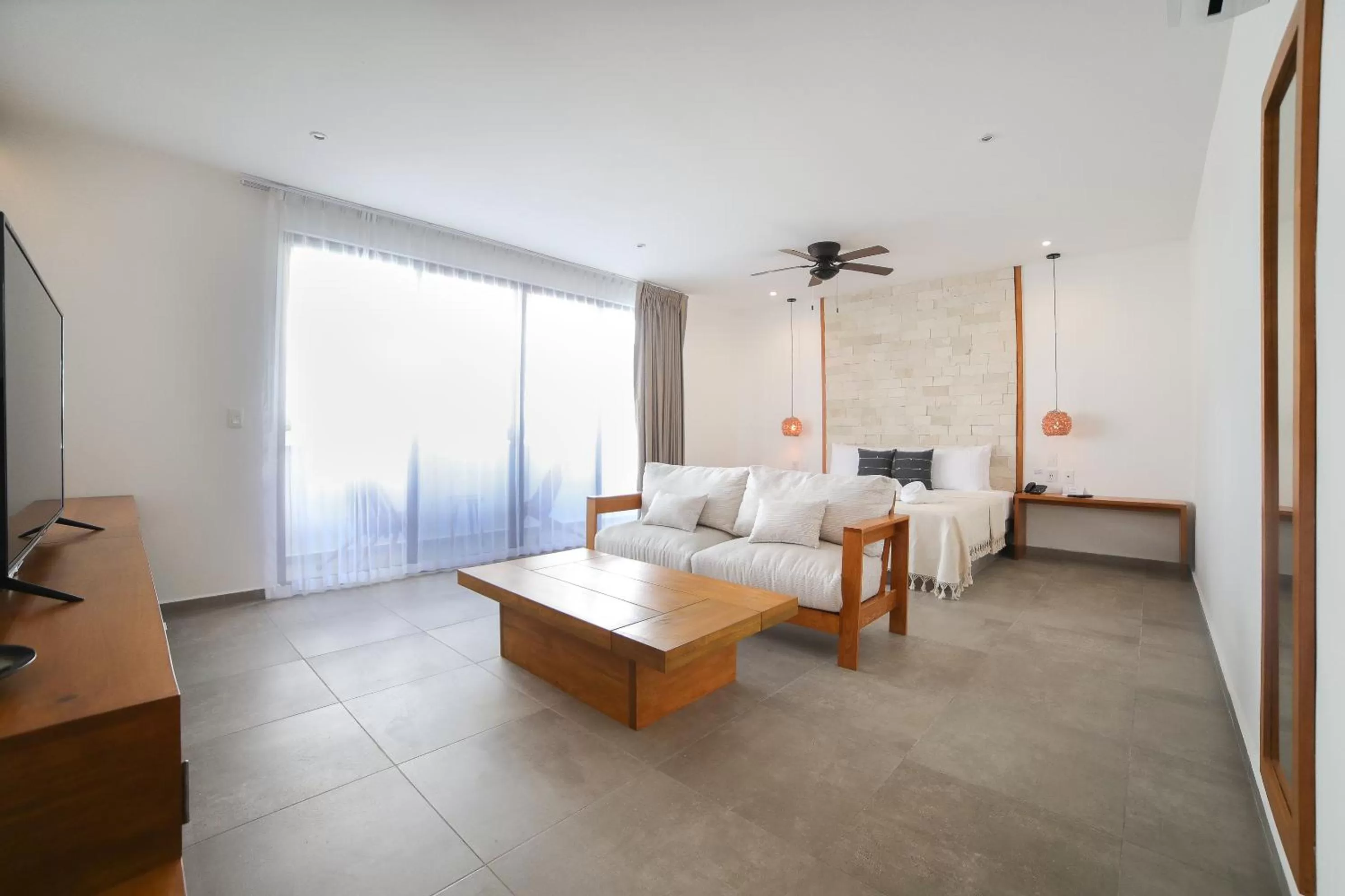Living room in Hotel Blanco Tulum Adults Only