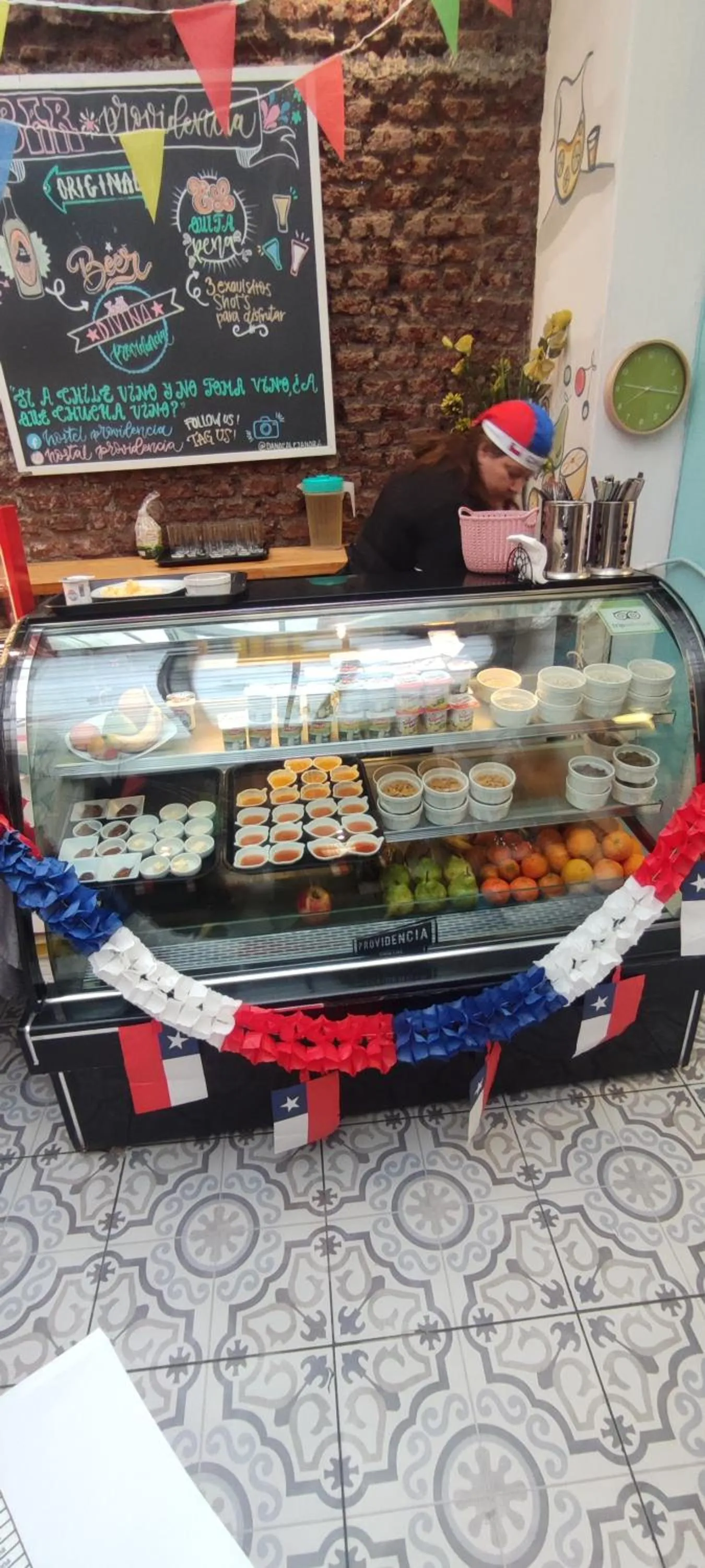 Breakfast in Hostal Providencia