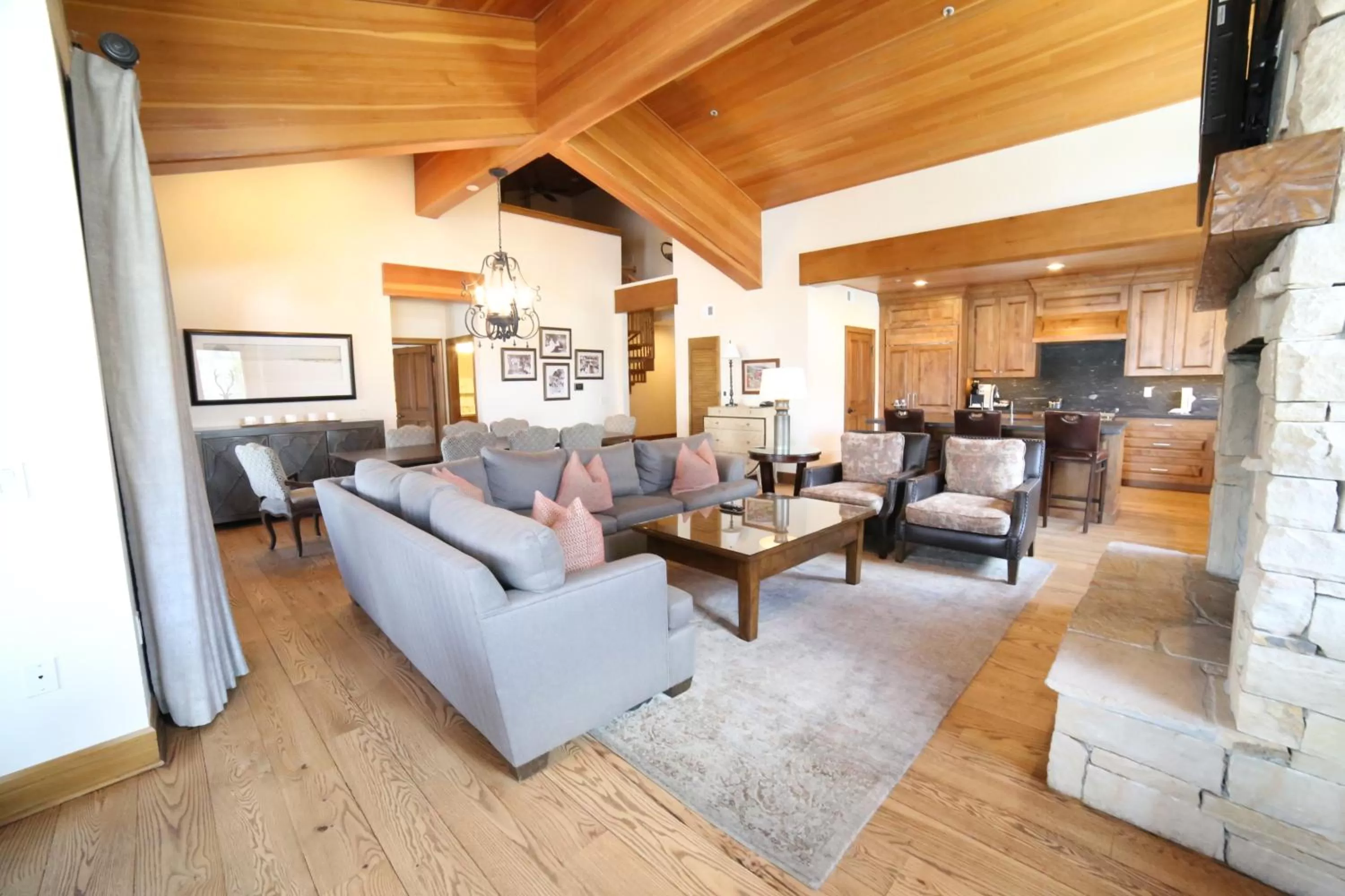 Living room in Stein Eriksen Lodge Deer Valley