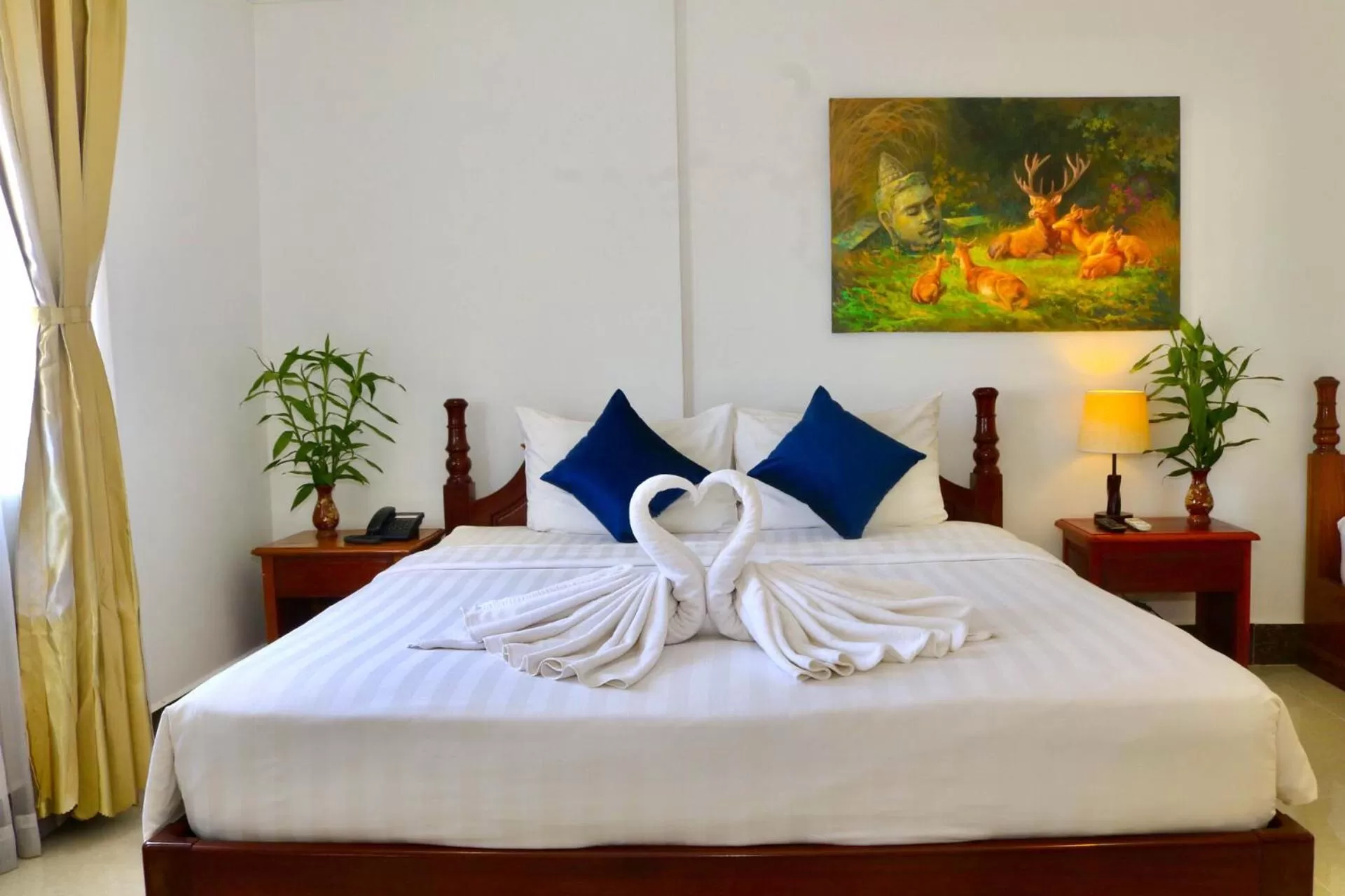 Bed in The Blanc Residence