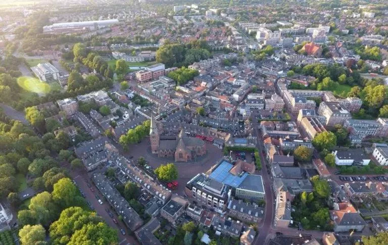 Inner courtyard view in Short Stay Wageningen