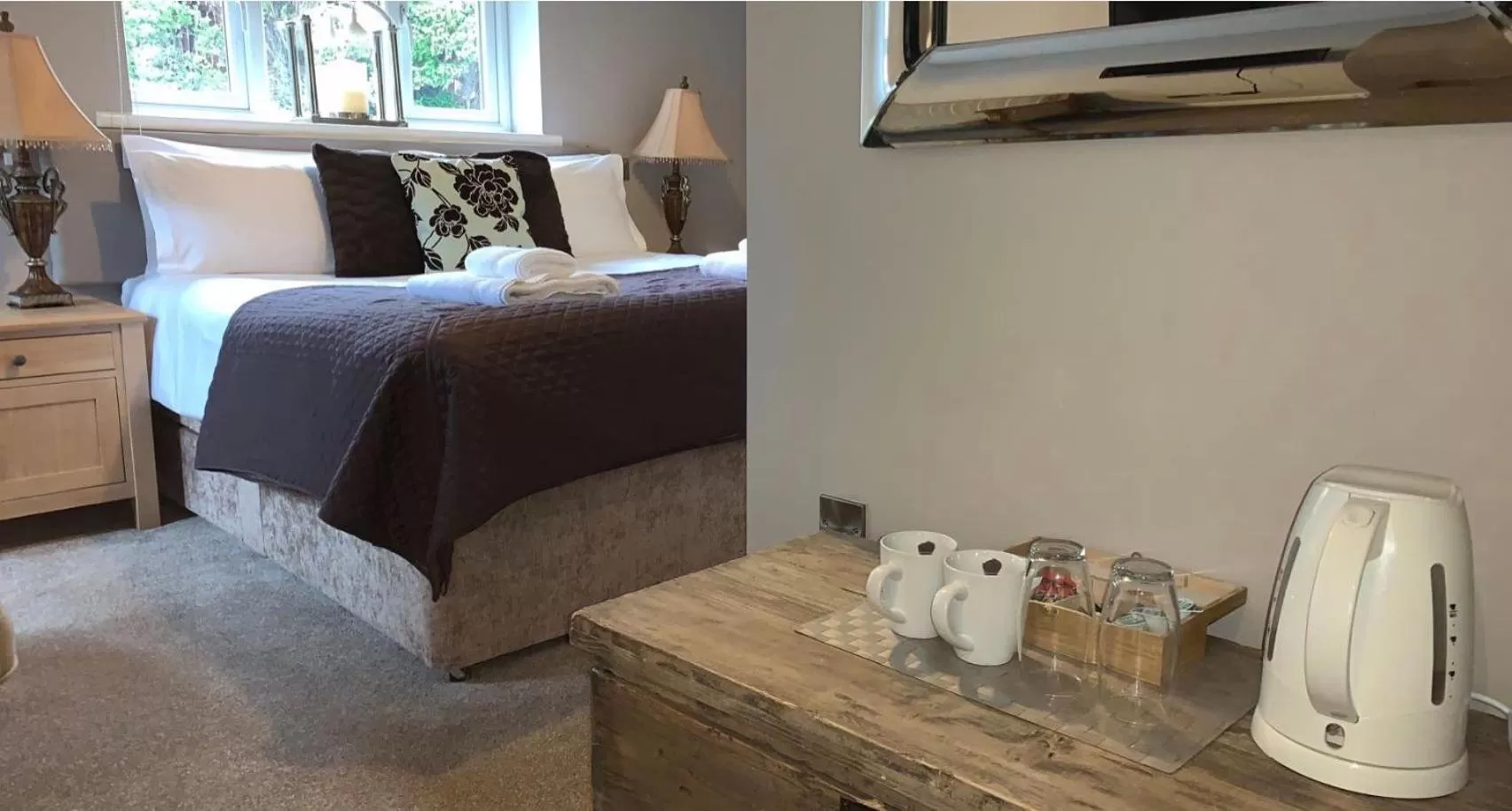 Bed in The Curious Fox