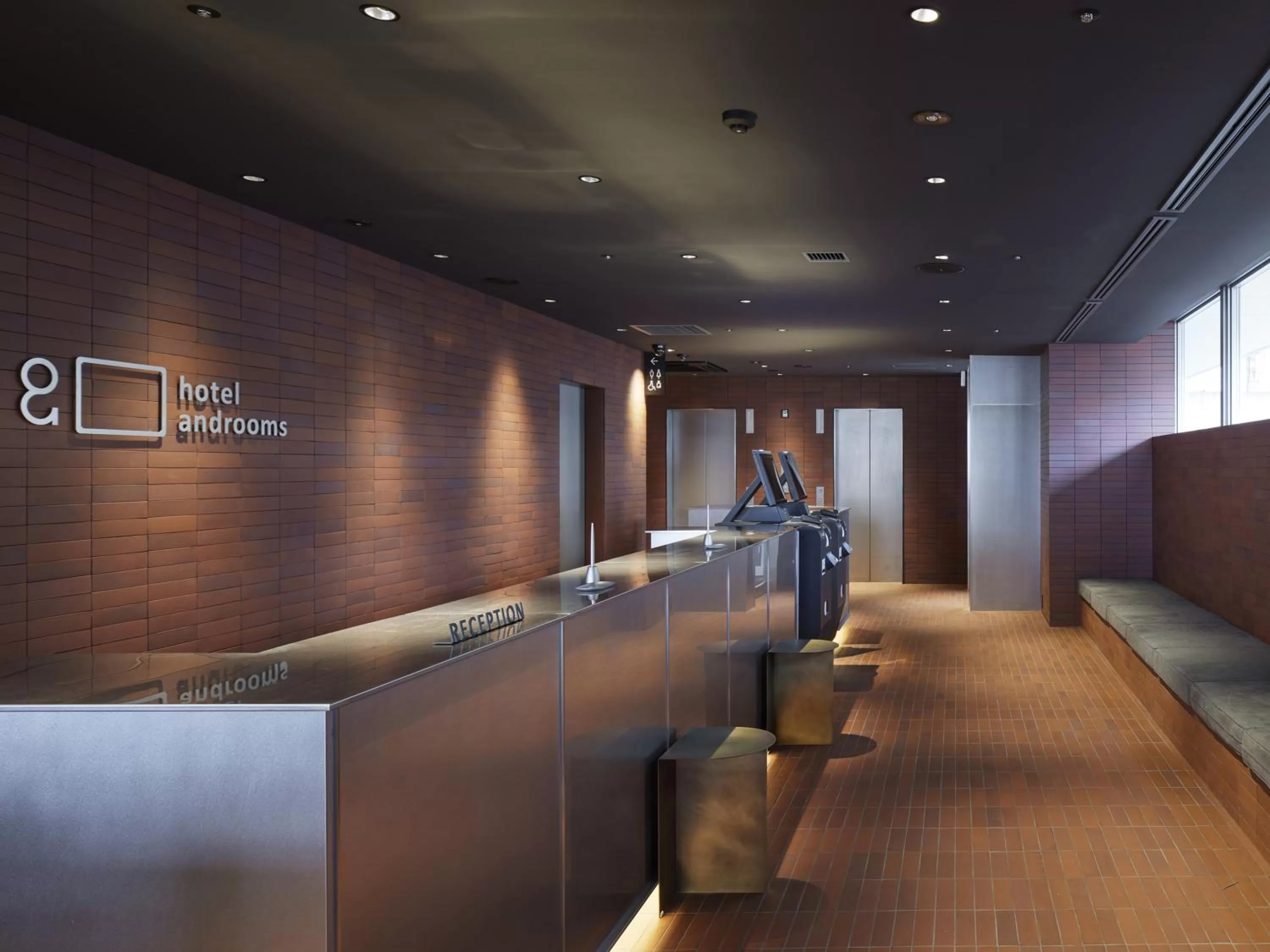 Lobby or reception in hotel androoms Sapporo Susukino