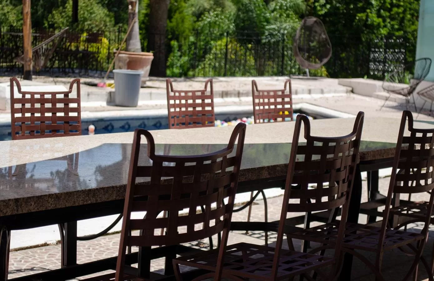 Patio, Swimming Pool in Hotel Rio Atlixco