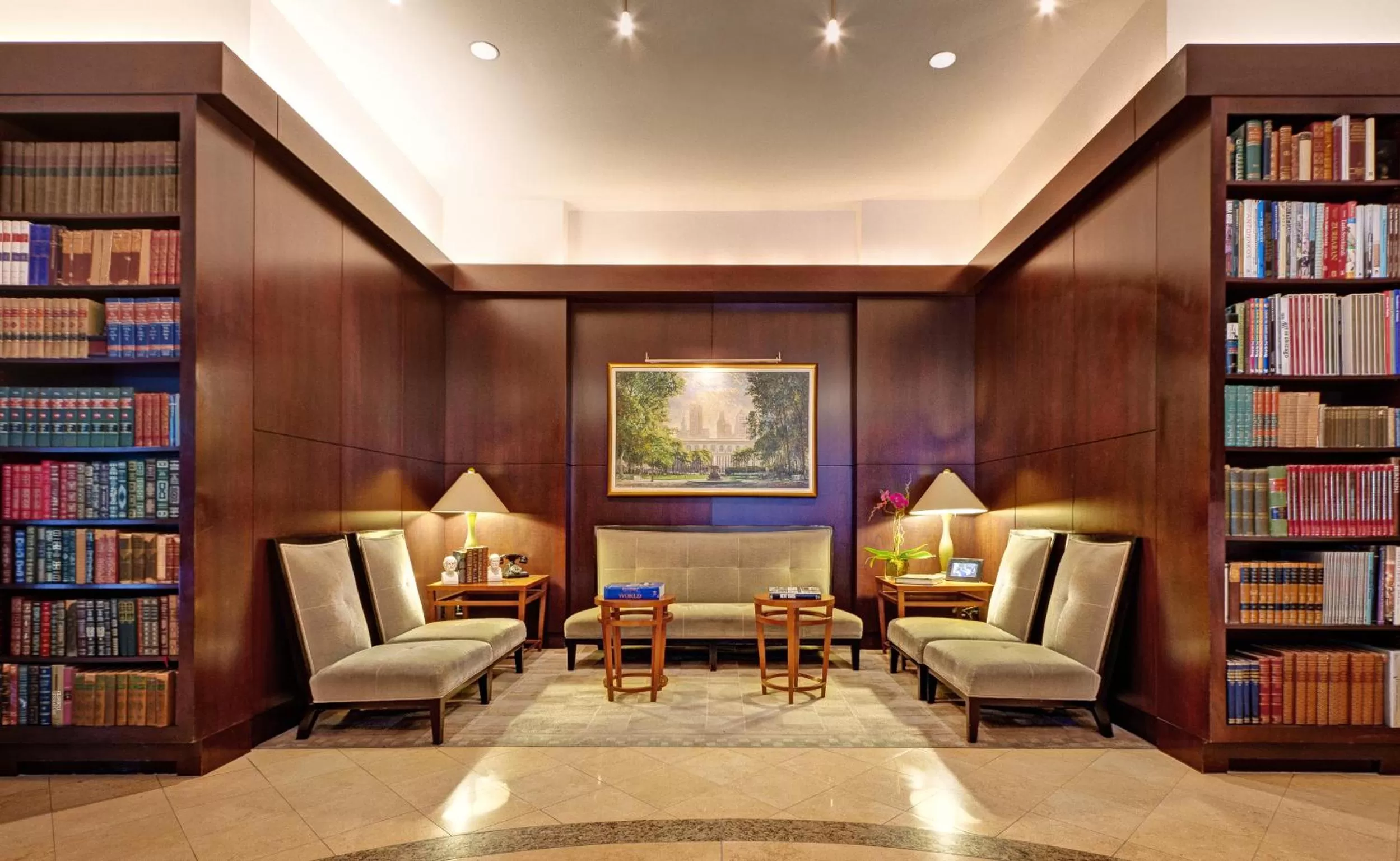 Library in Library Hotel by Library Hotel Collection