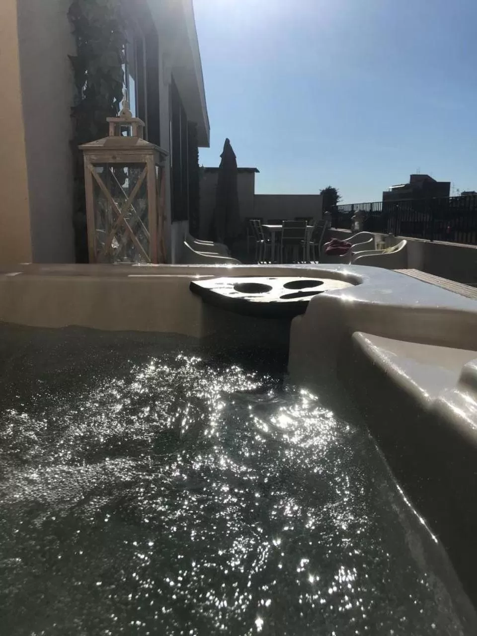 Hot Tub in b&b le 4 leggende