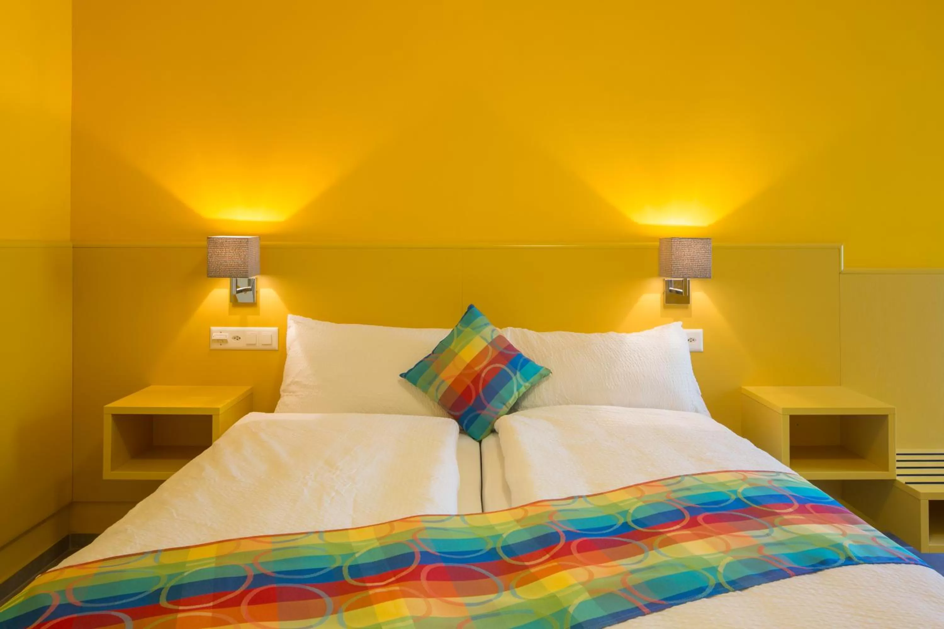 Bed in Hotel Liberty Self Check-In