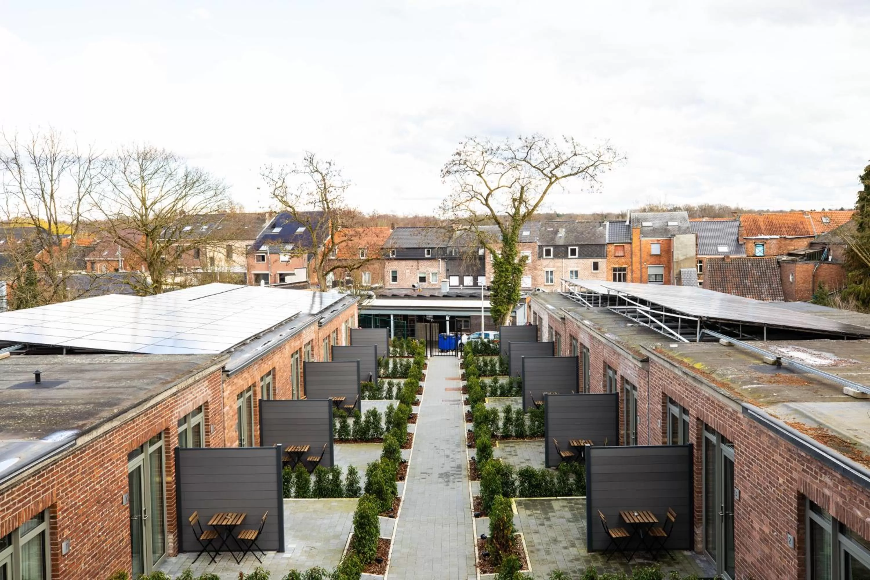 City view in City Housing Genk