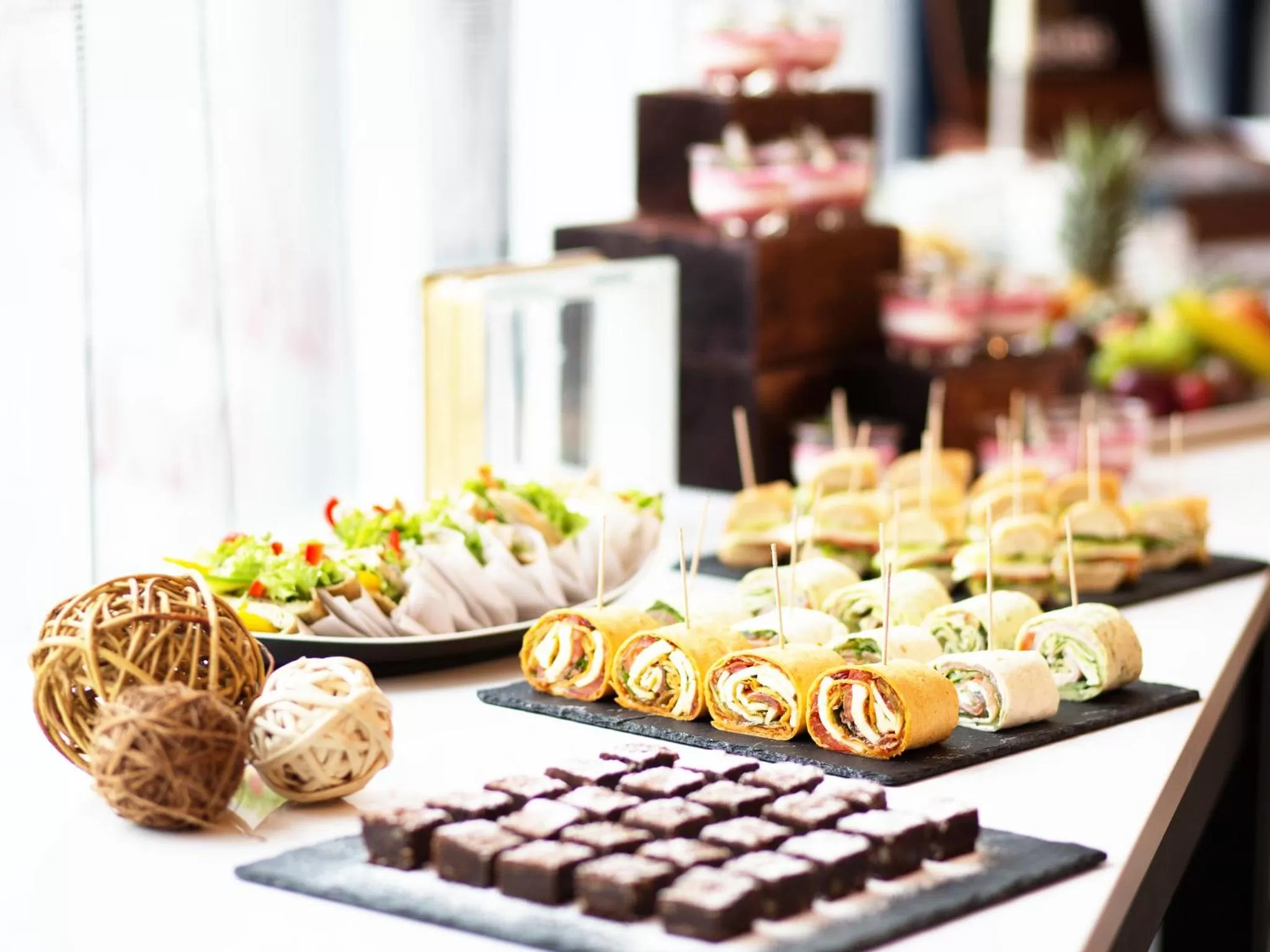 Food close-up in Abba Berlin Hotel