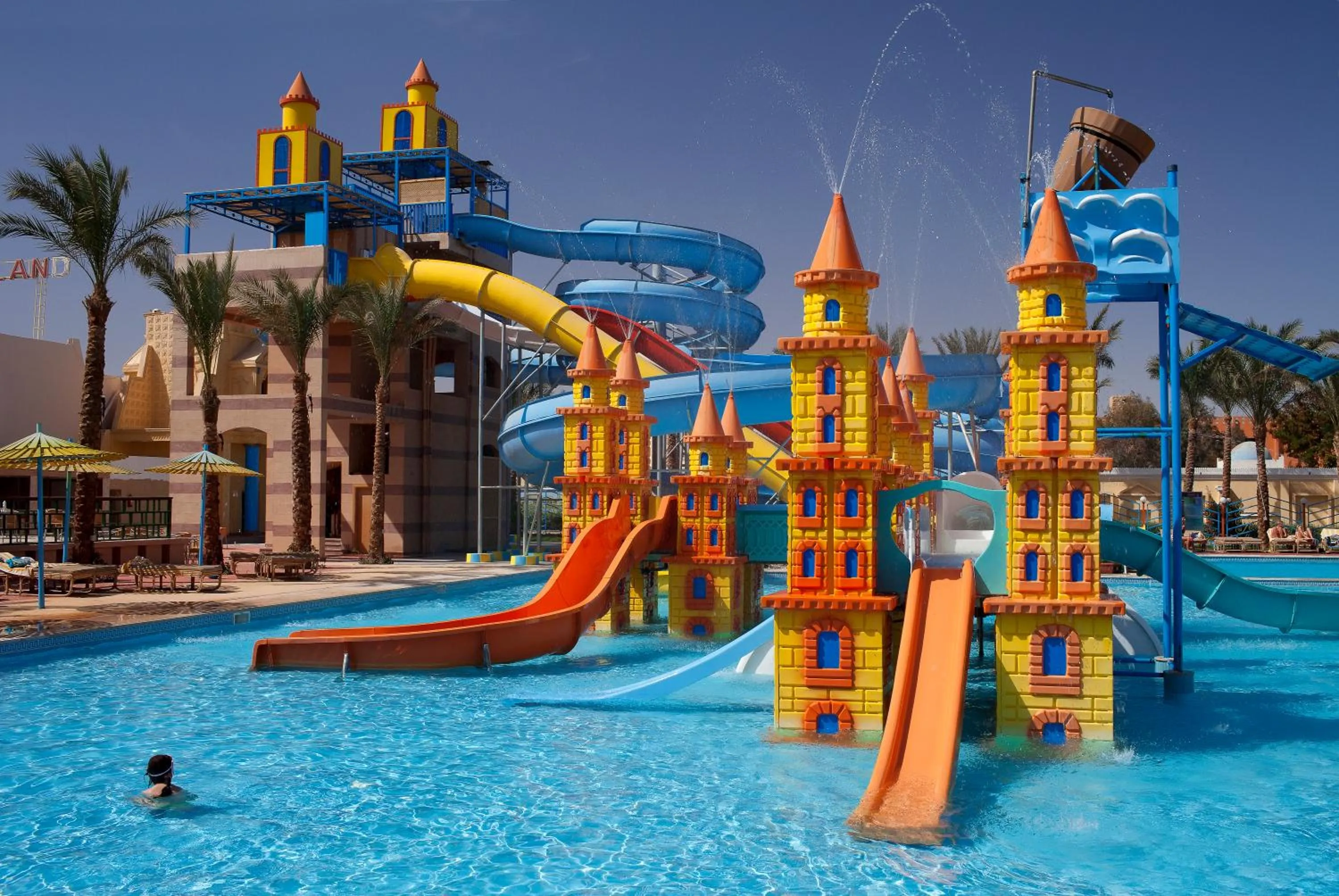 Aqua park in Mirage Bay Resort & Aqua Park