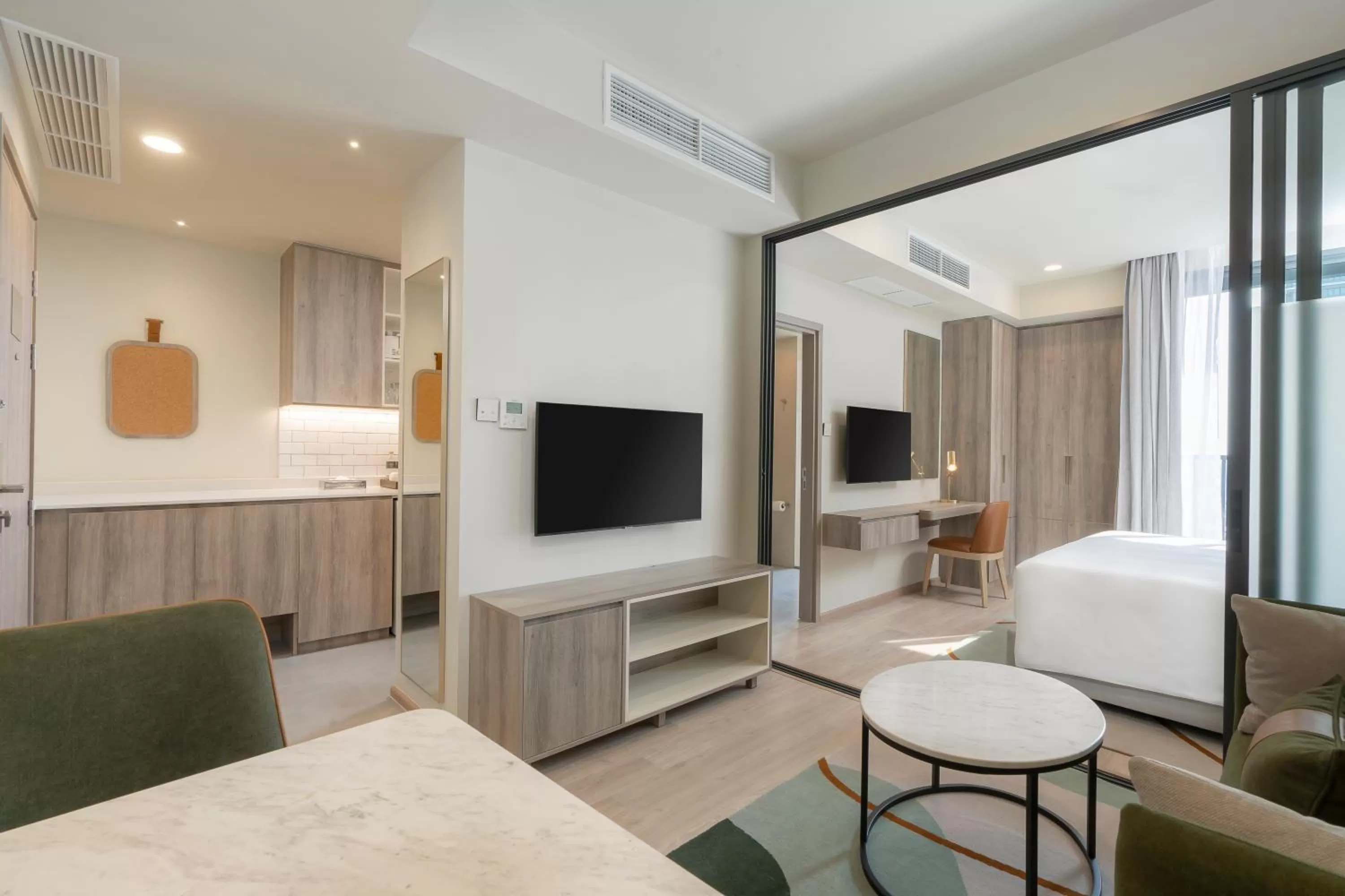 TV and multimedia, Bed in Staybridge Suites Bangkok Sukhumvit by IHG