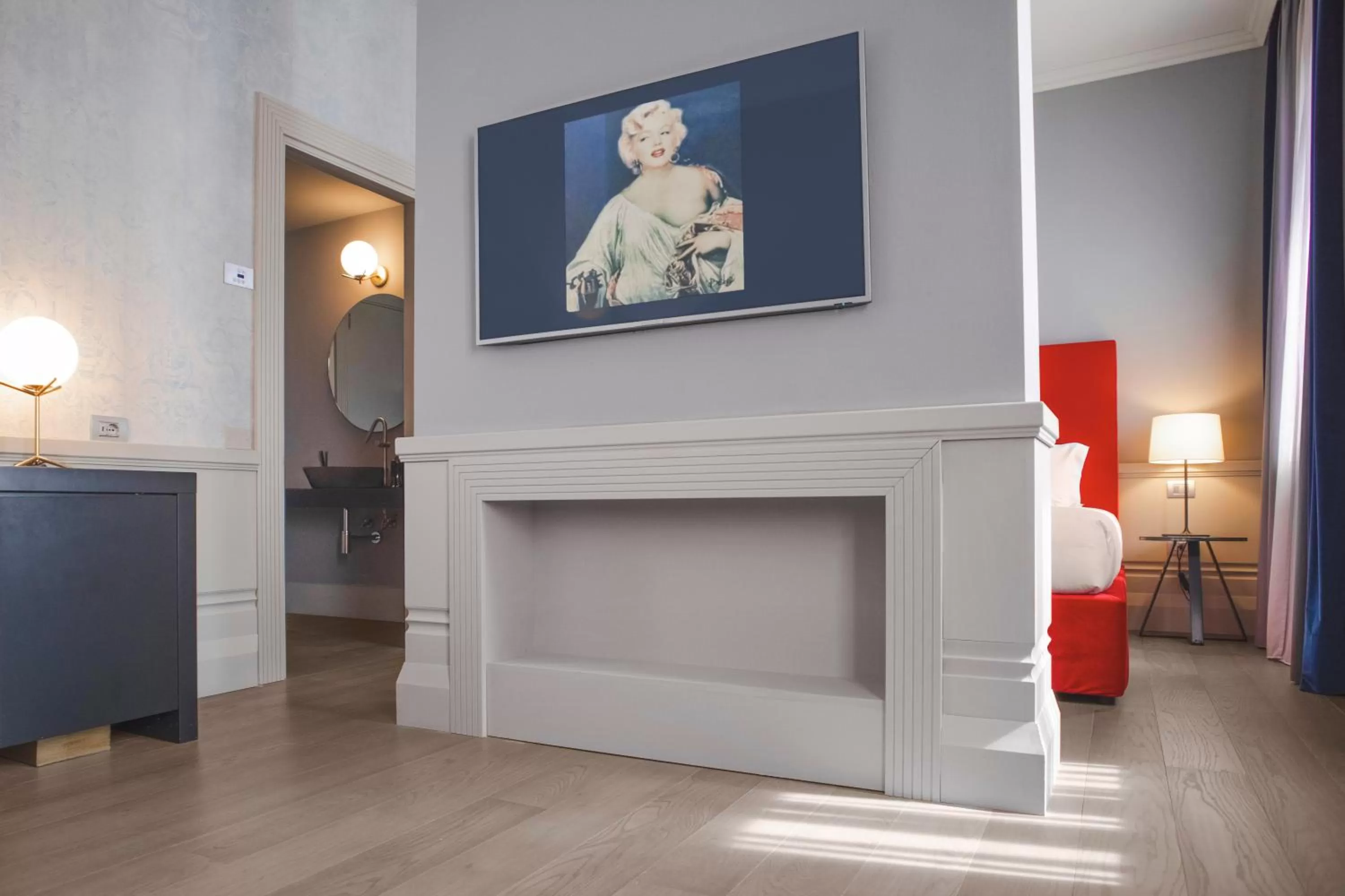 Bedroom in Palazzo Cornalia