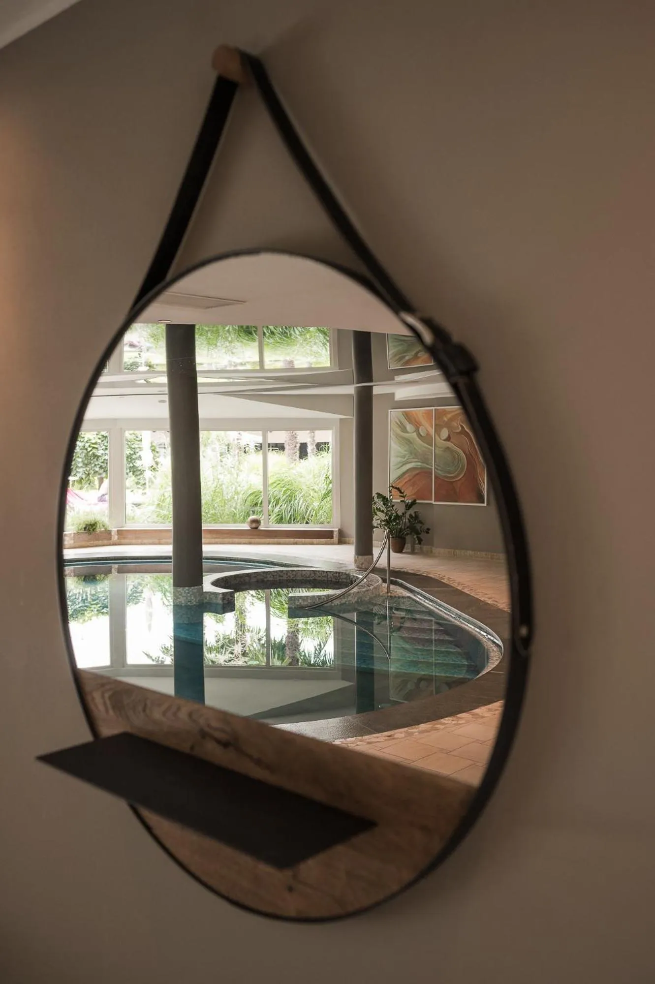 Swimming pool in Hotel Das Dorner