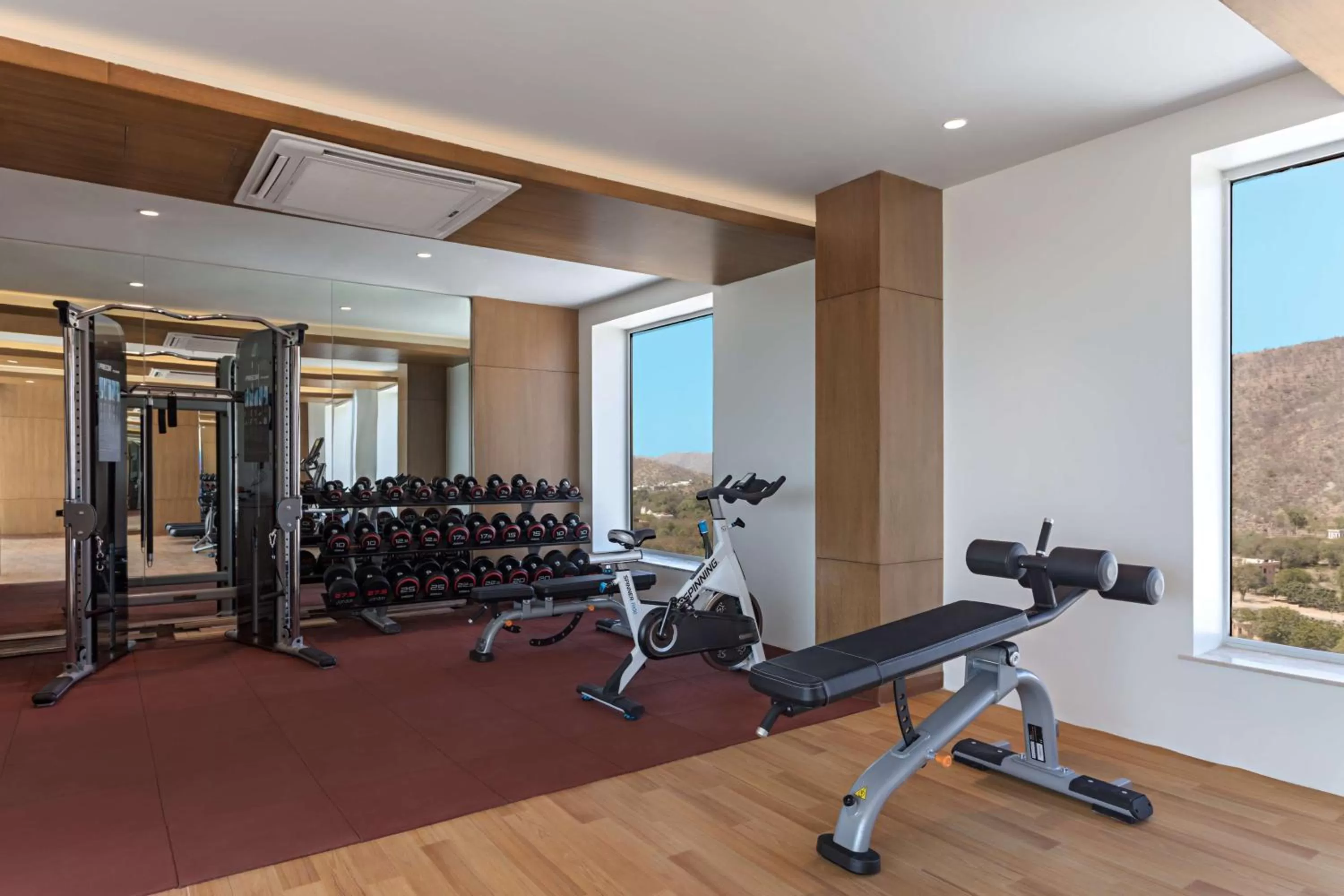Fitness centre/facilities in DoubleTree By Hilton Jaipur Amer