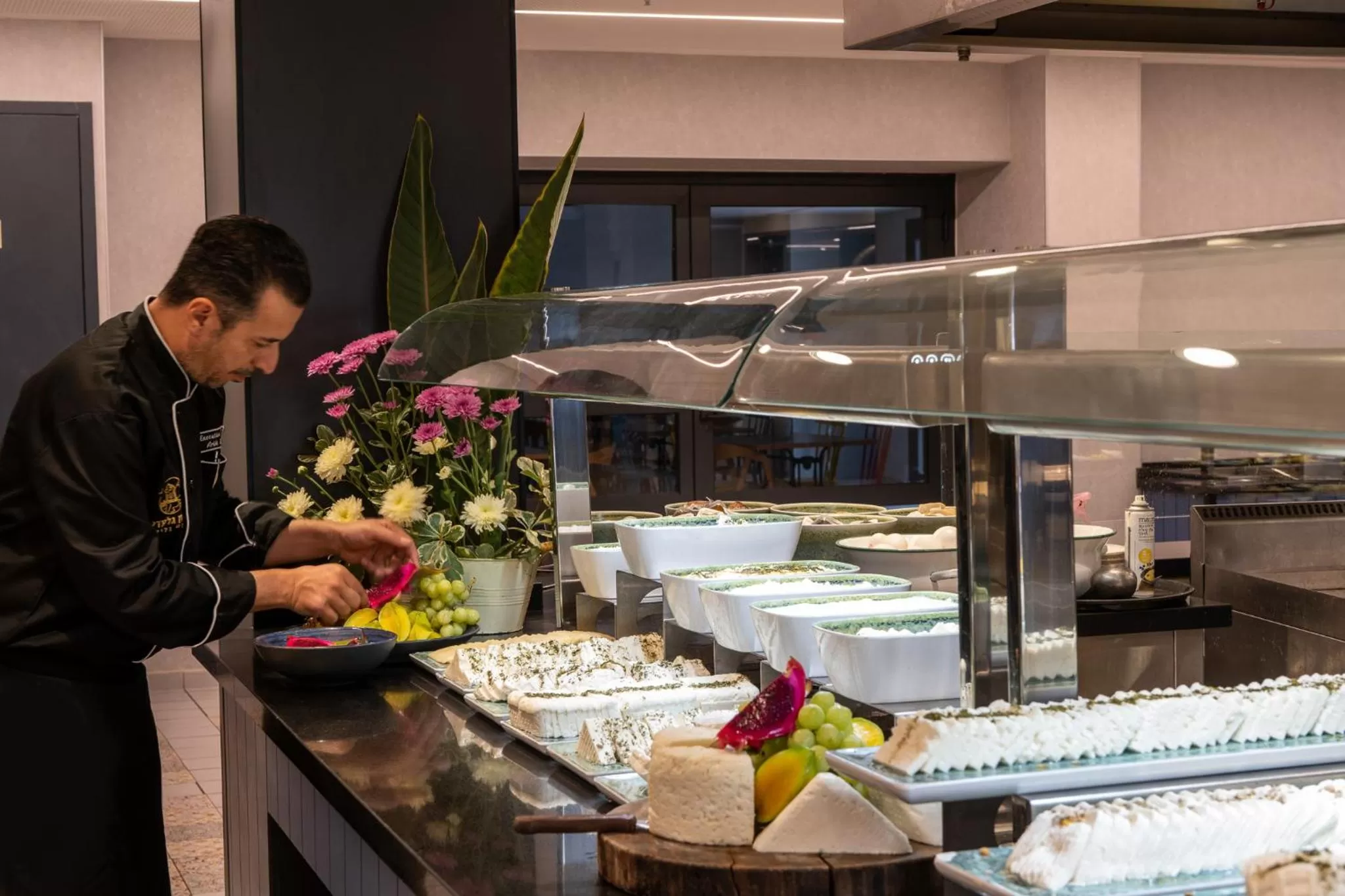 Breakfast in Kfar Giladi Hotel