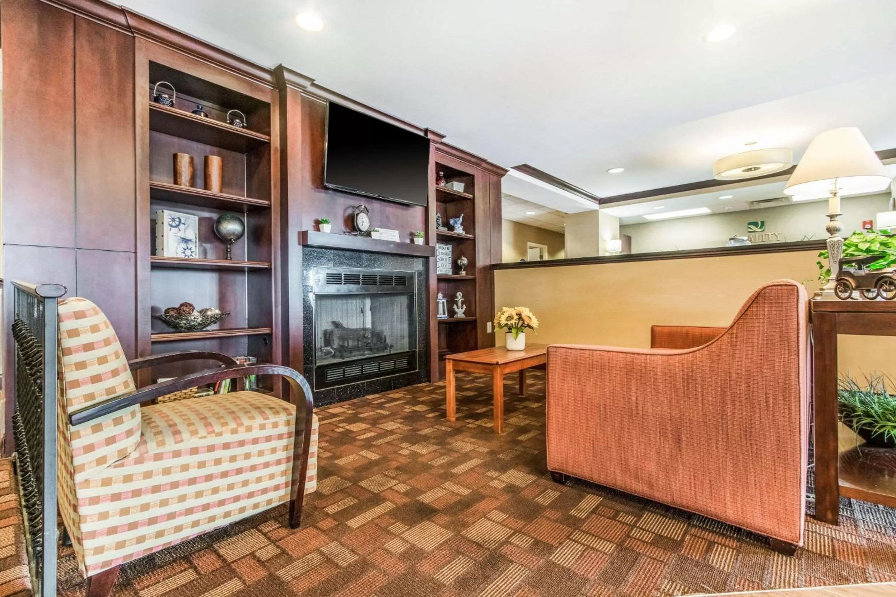 Lobby or reception in Quality Inn & Suites Lawrenceburg