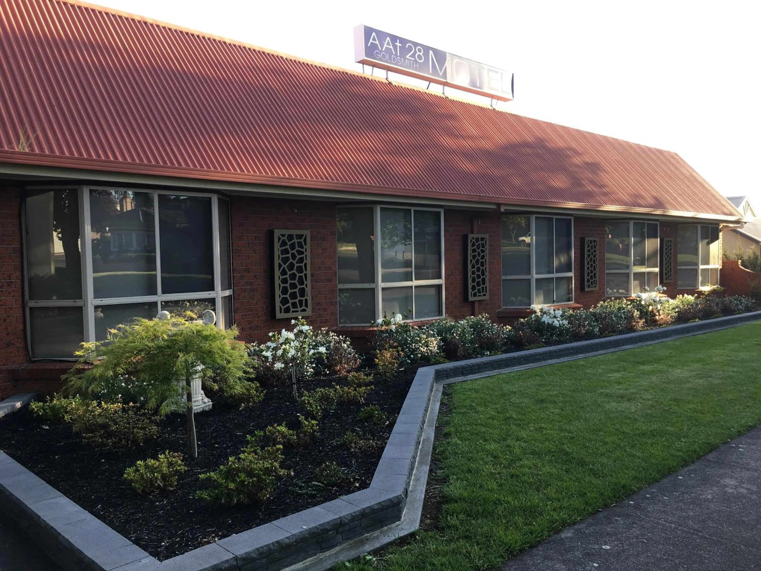Facade/entrance in AAt 28 Goldsmith Motel