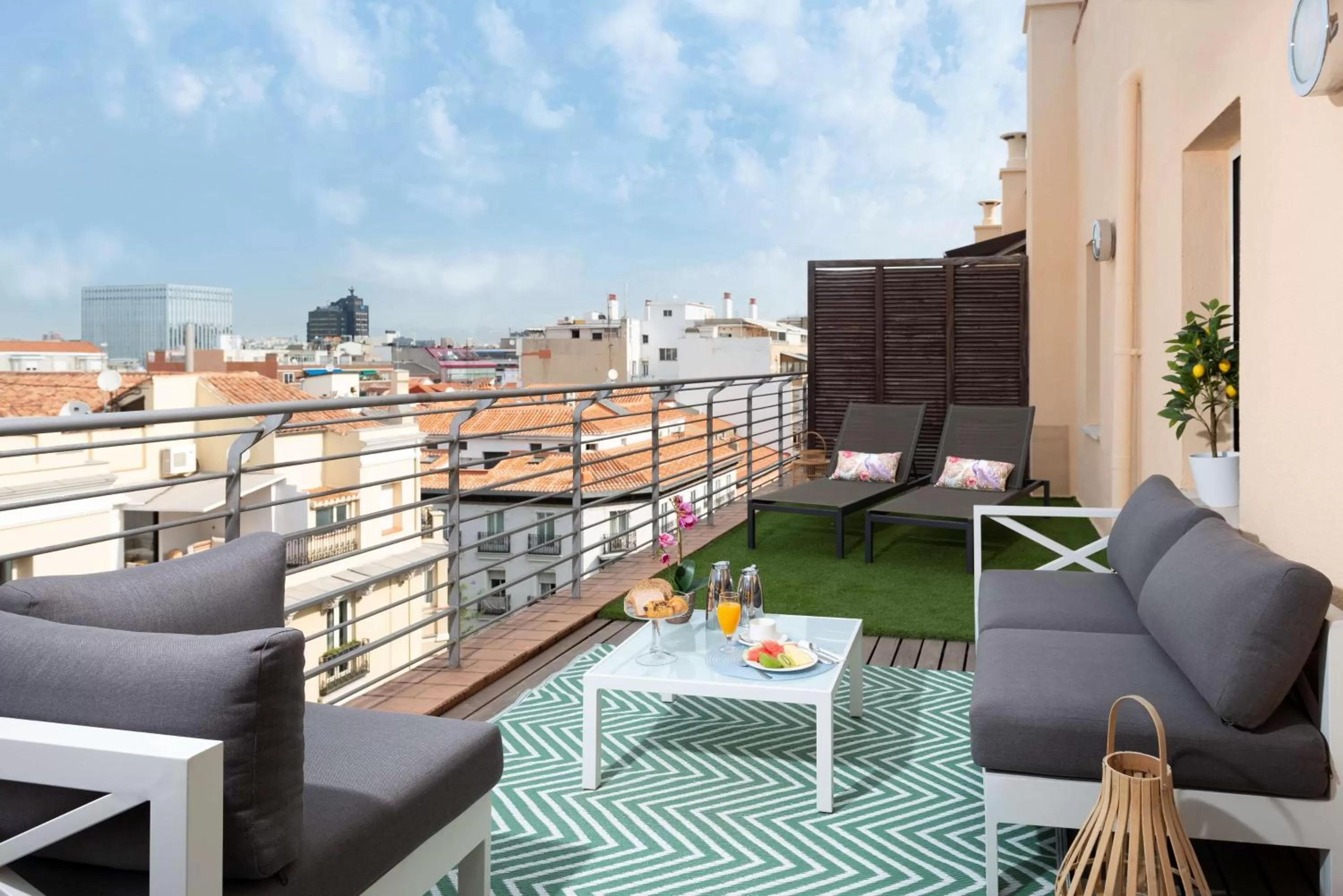 Standard Double or Twin Room with Terrace in NH Madrid Lagasca
