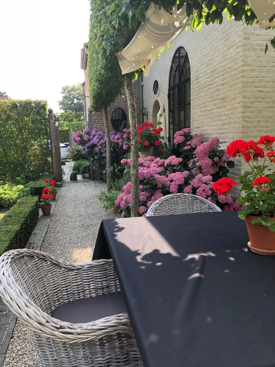 Garden, Restaurant/Places to Eat in Guesthouse Villa Vauban