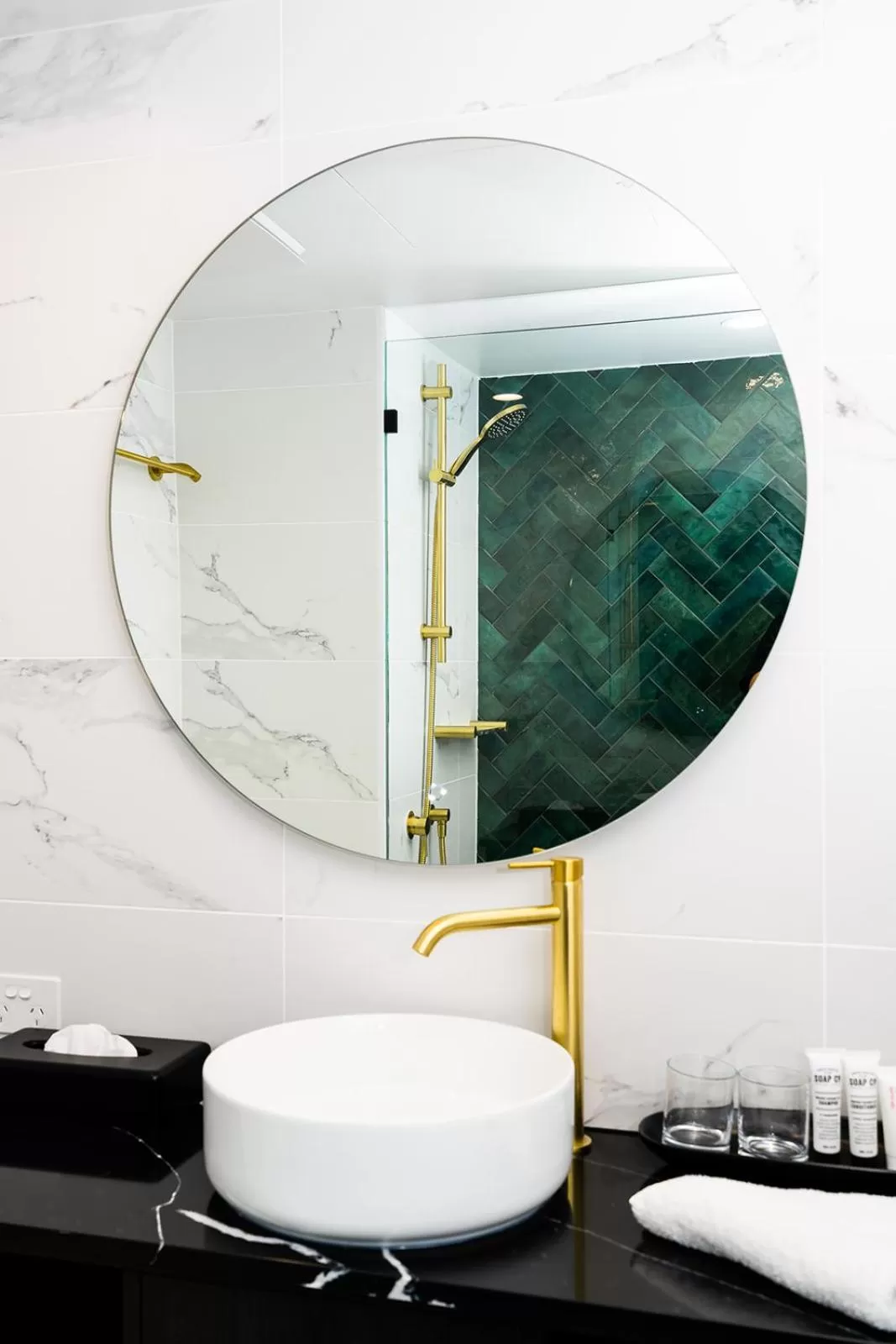 Bathroom in The Benson Hotel