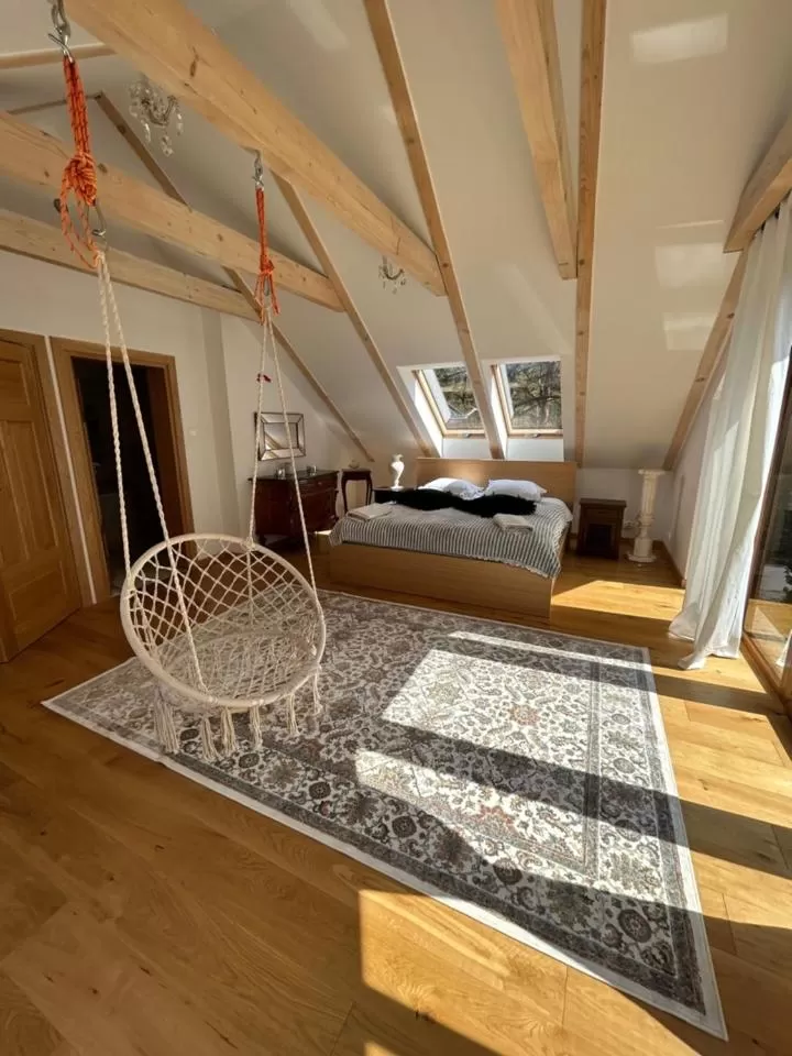 Bed in Leśna Residence & SPA