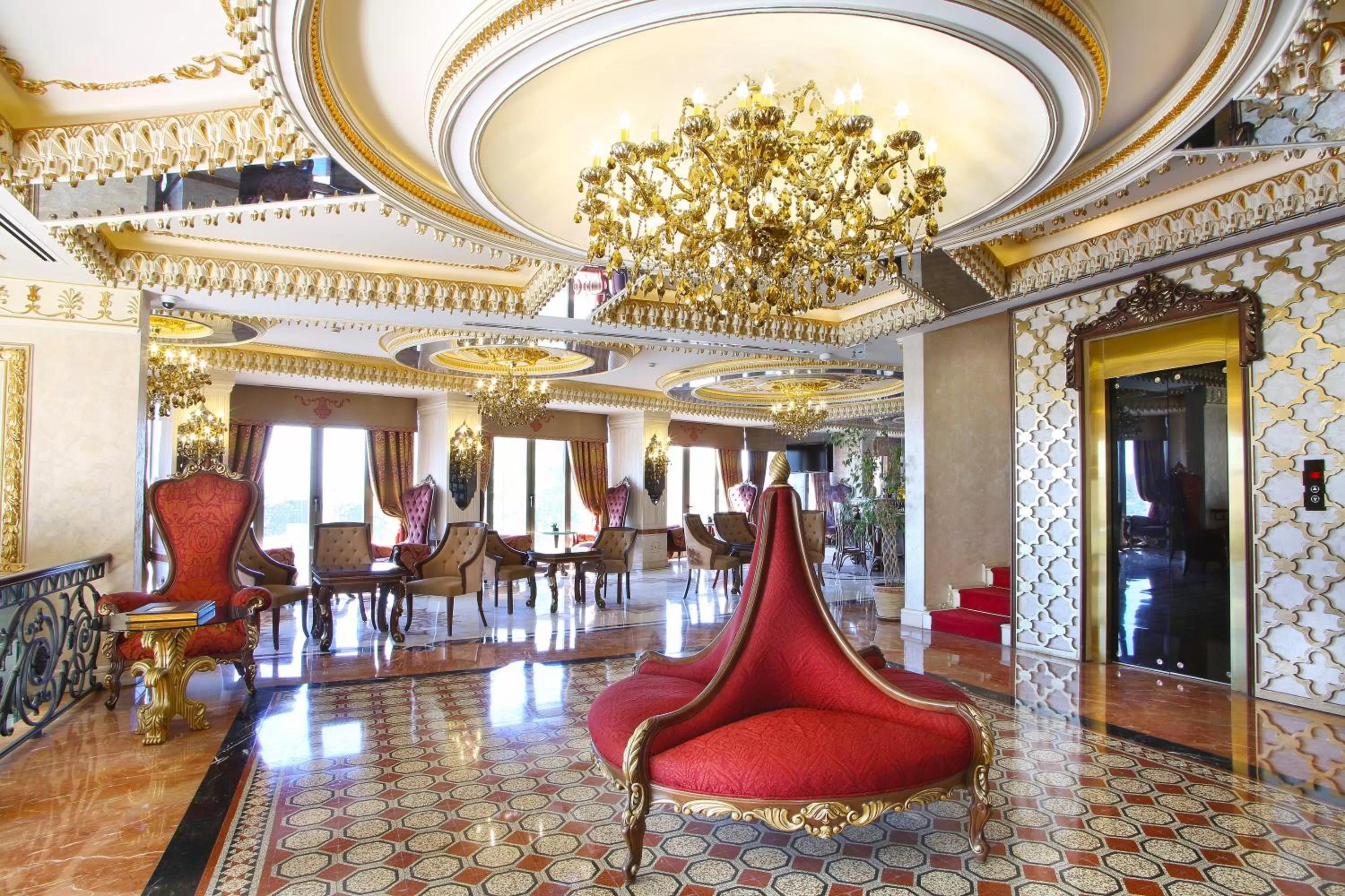 Lobby or reception in Daru Sultan Hotels Galata