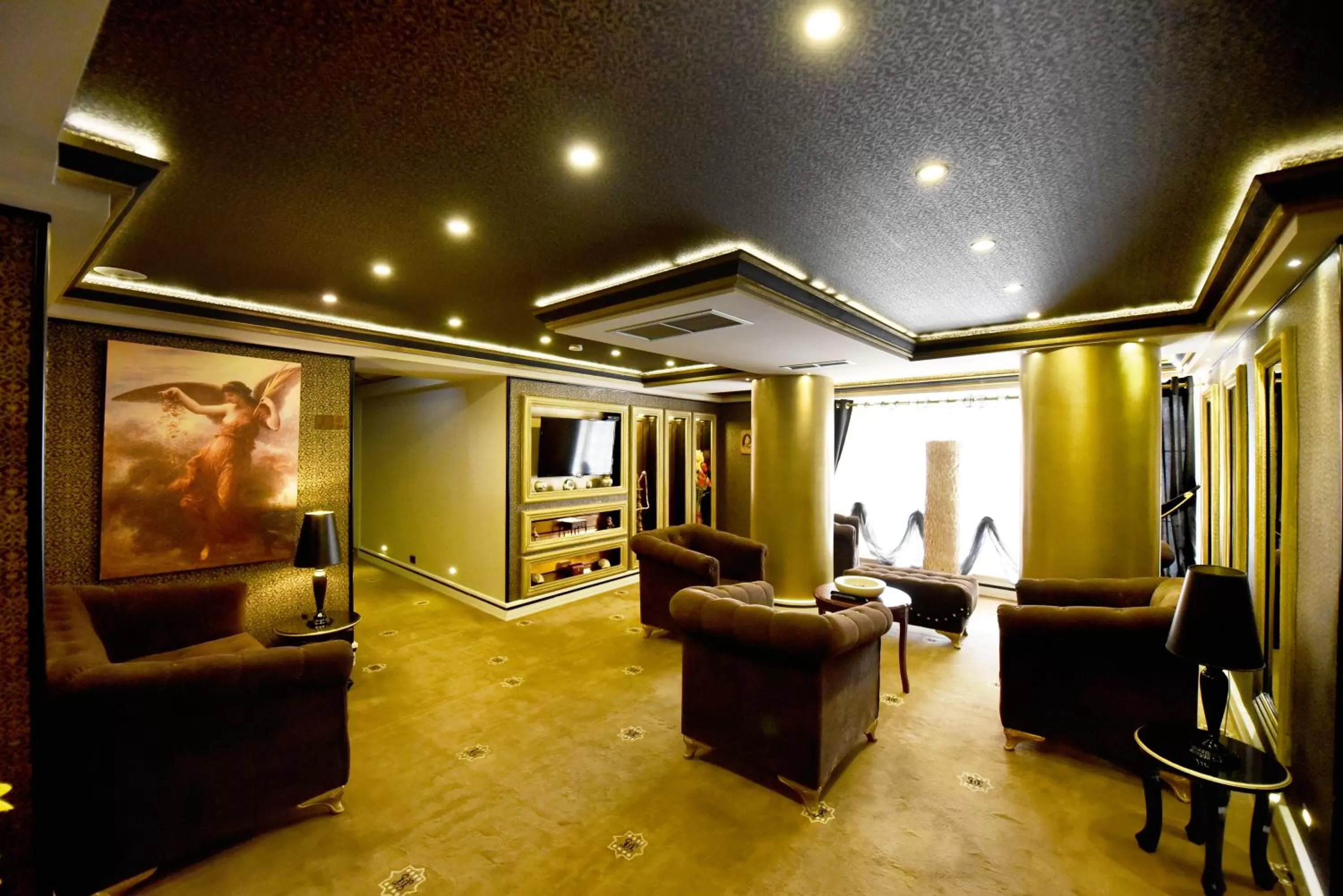 Lobby or reception in Hotel Hymeti's Palace