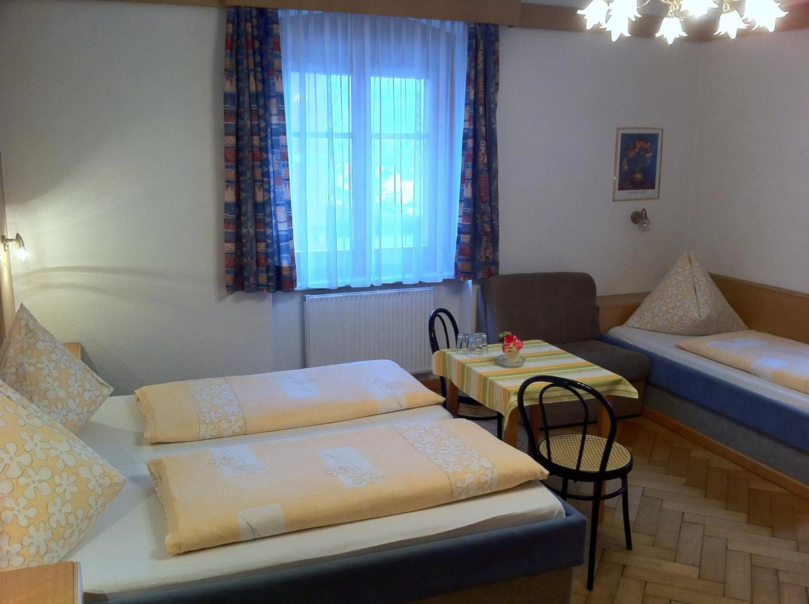 Bed in Hotel Tautermann