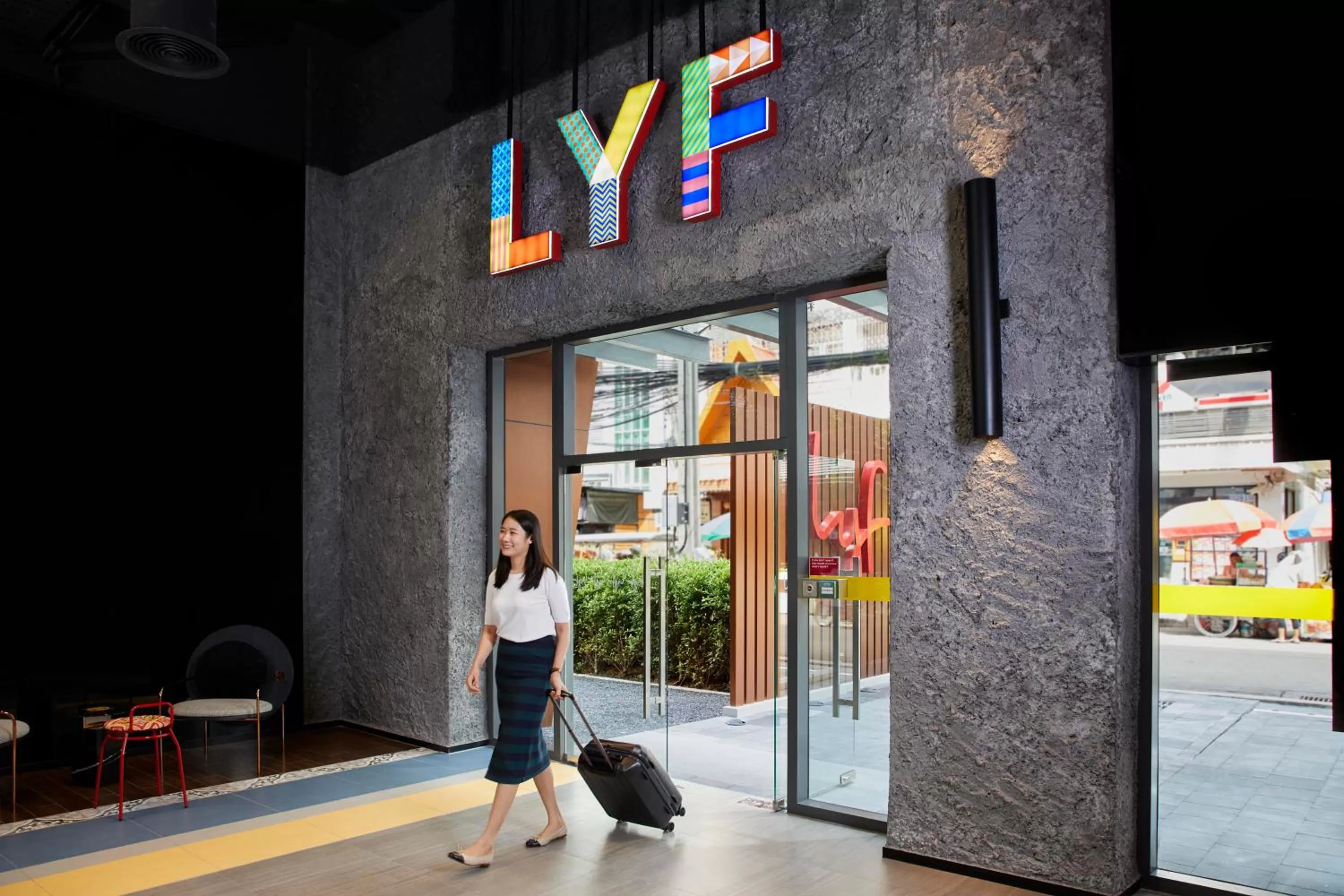 Lobby or reception in lyf Sukhumvit 8 Bangkok