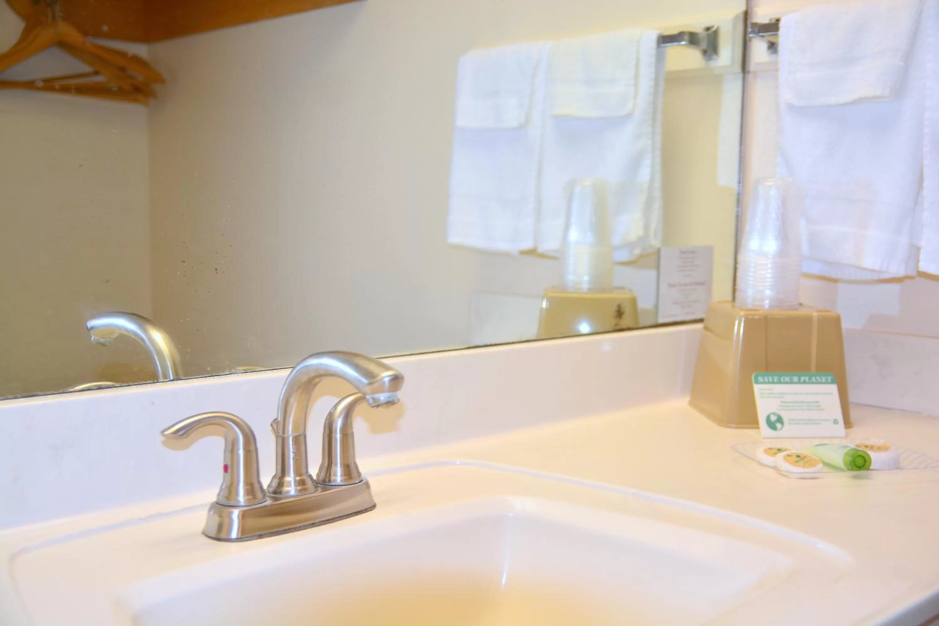 Bathroom in Flamingo Inn