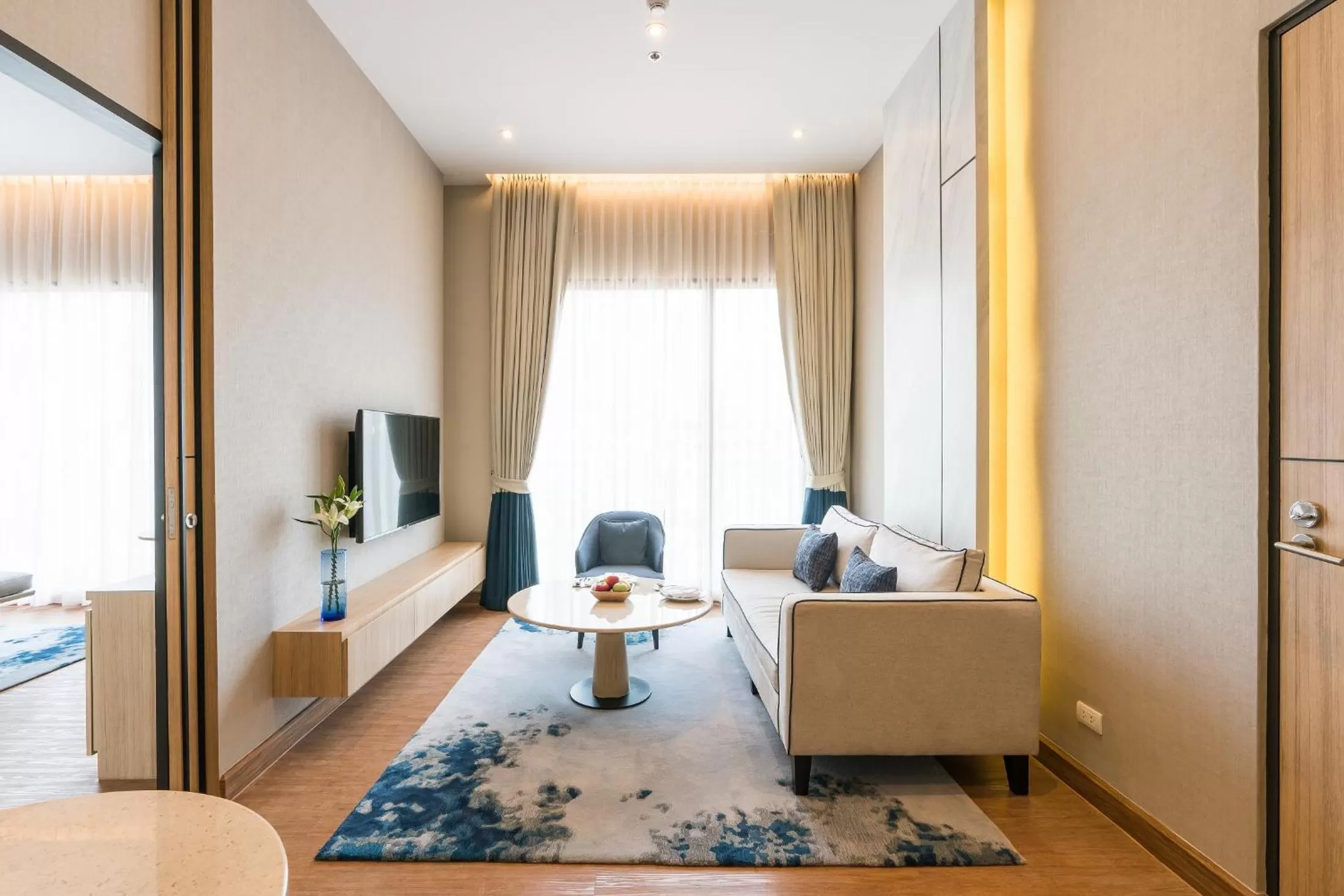 Living room in The Key Premier Hotel Sukhumvit Bangkok