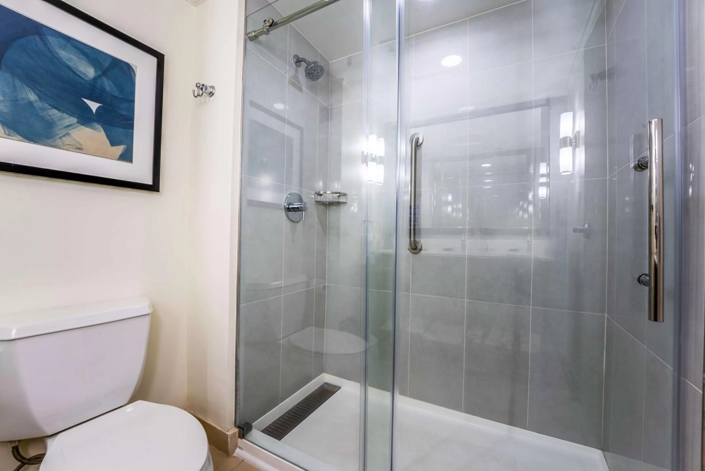 Bathroom in DoubleTree by Hilton South Charlotte Tyvola