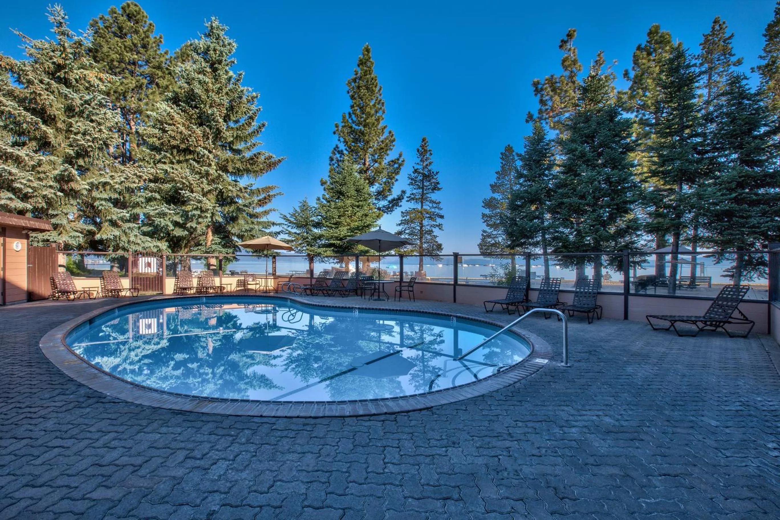 Swimming pool in The Tahoe Beach & Ski Club Owners Association
