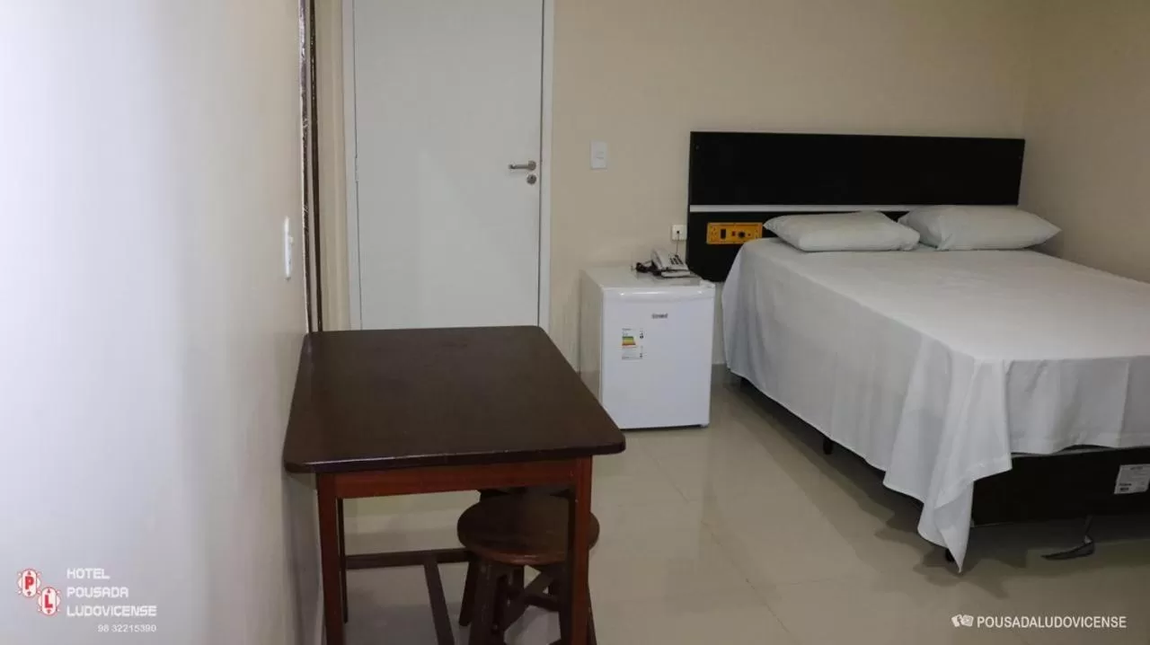 Bed in Hotel Pousada Ludovicense