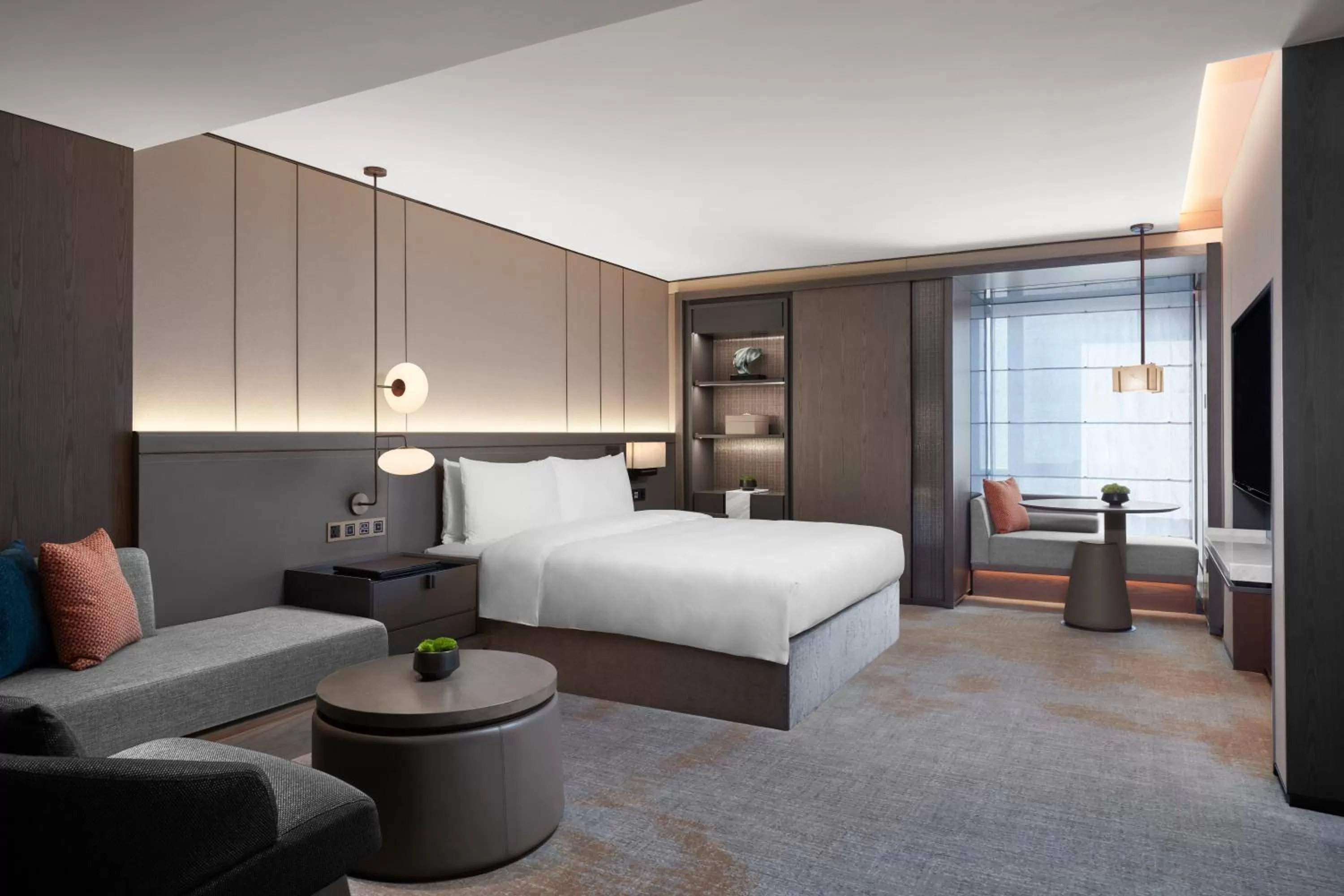 Bedroom, Bed in JW Marriott Hotel Shenzhen