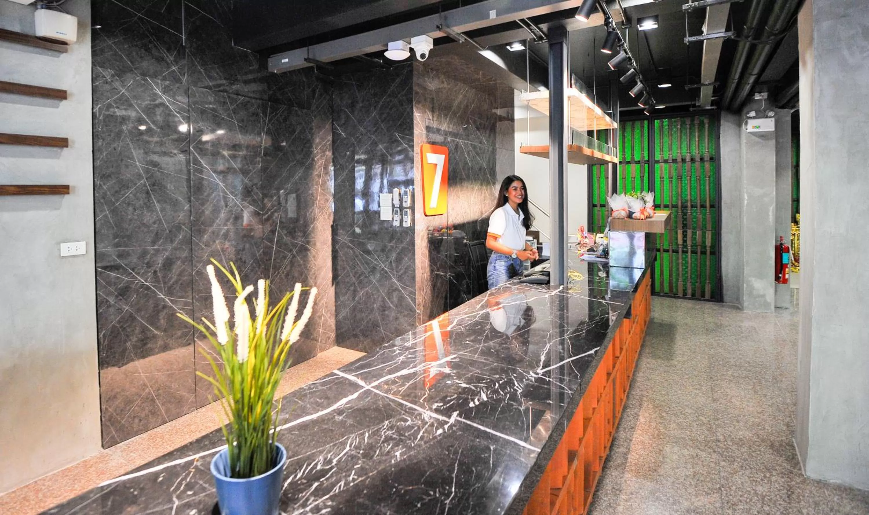 Property building in 7 Days Premium Hotel at Icon Siam Station - No Parking