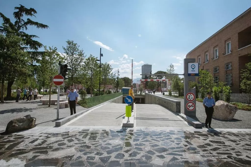 Parking in Tirana Central GuestHouse