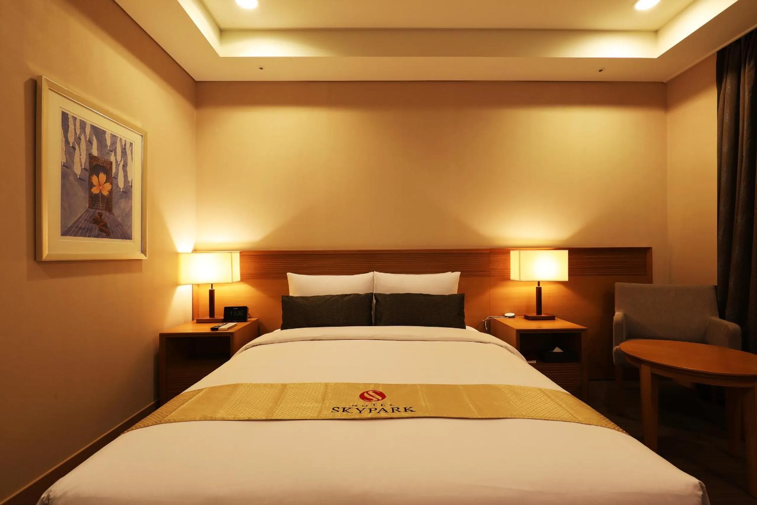 Bed in Bridge Hotel Incheon Songdo